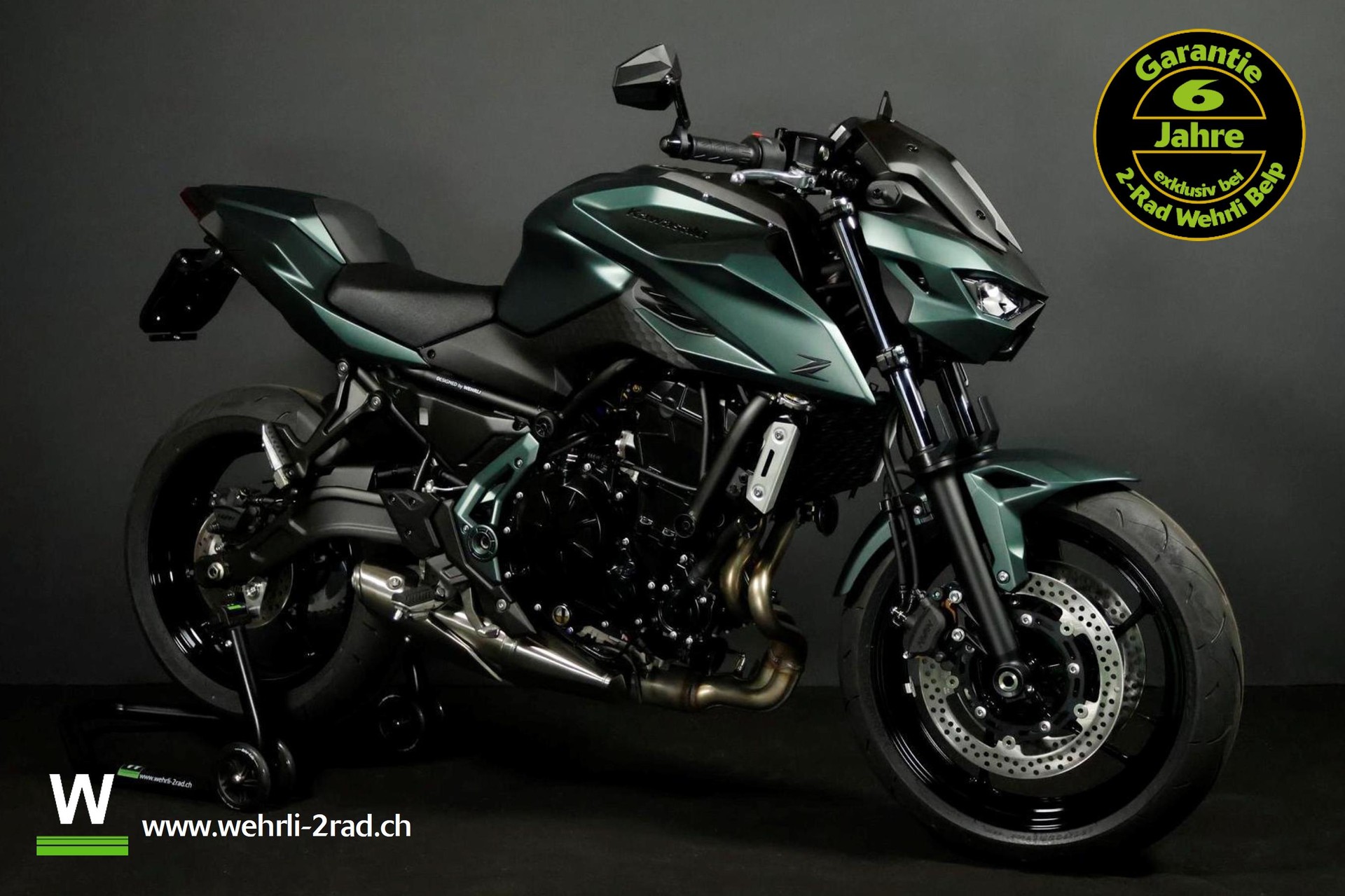 KAWASAKI Z 650 S (50/35 KW) *Darksmaragd* Level 2Sofort Lieferbar