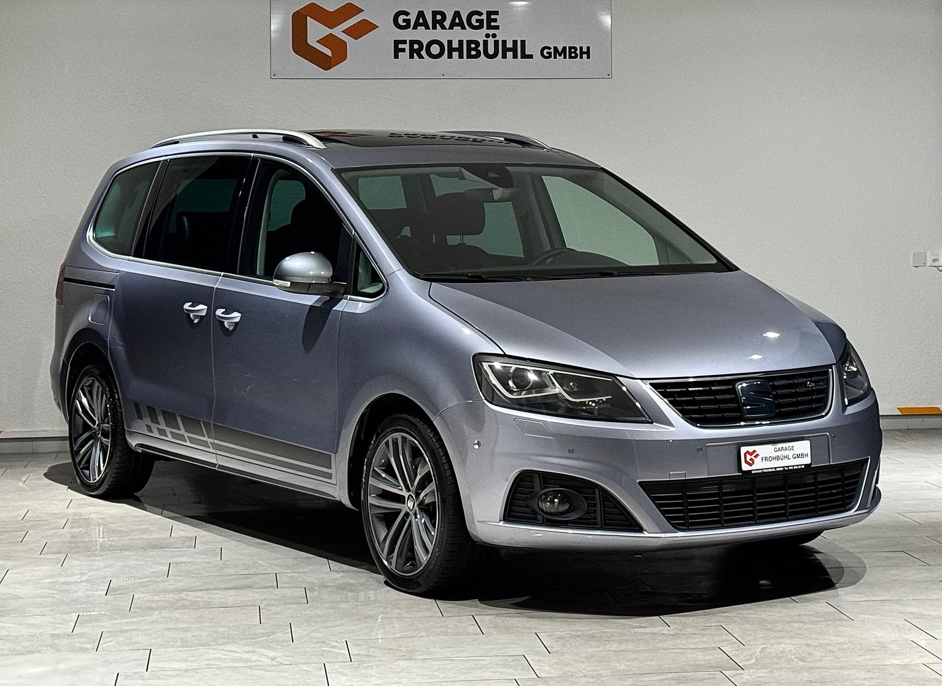 SEAT Alhambra 2.0 TDI FR Line DSG | 7 Plätzer | 1.Hand |-showroom-element-2