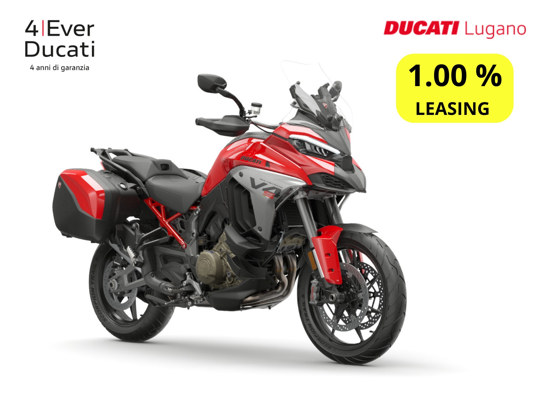 DUCATI Multistrada V4 S Sport ( cerchi forgiati - forged rims ) Travel & Radar-image-0