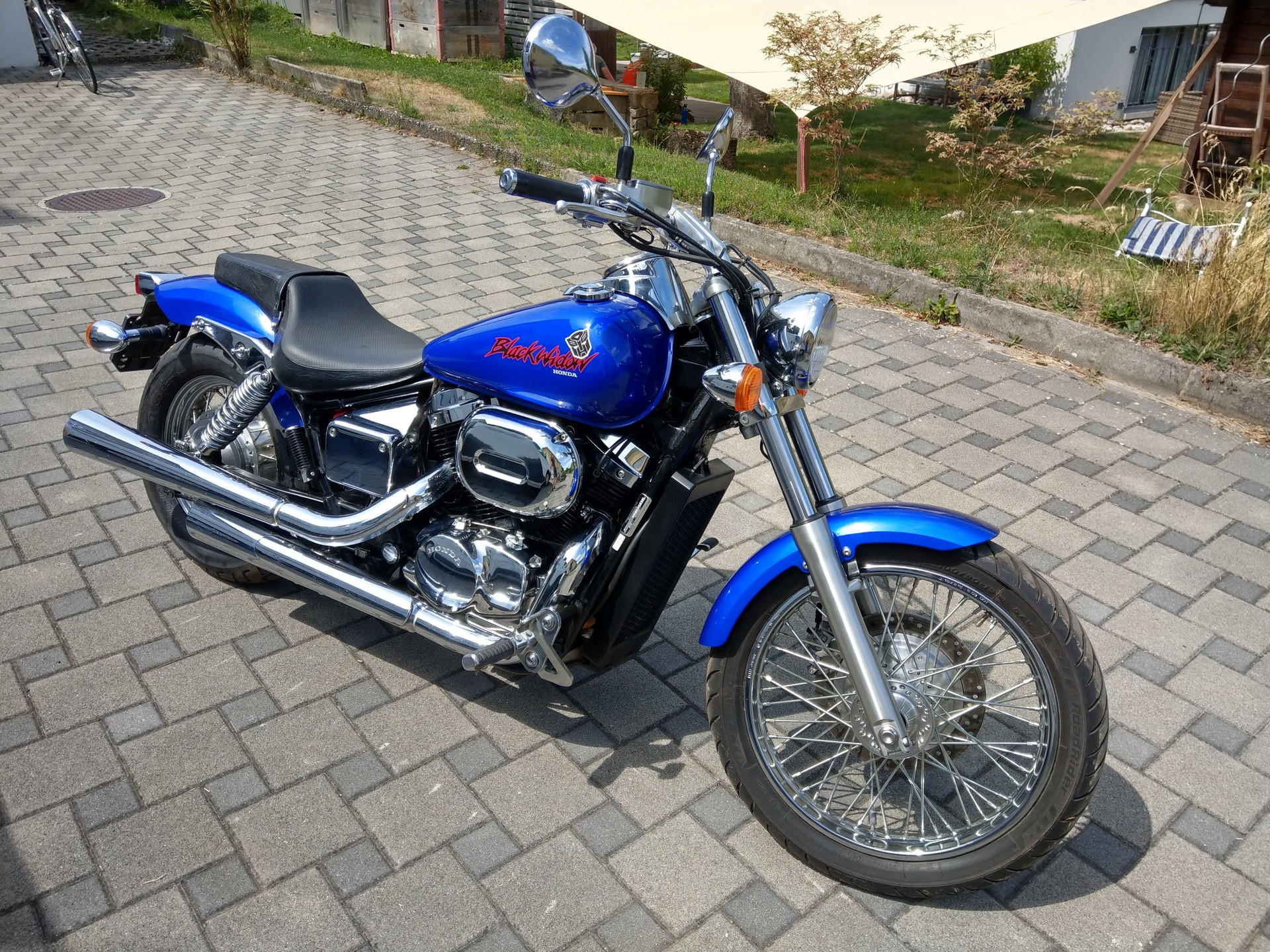 HONDA VT 750 DC Black Widow-image-1