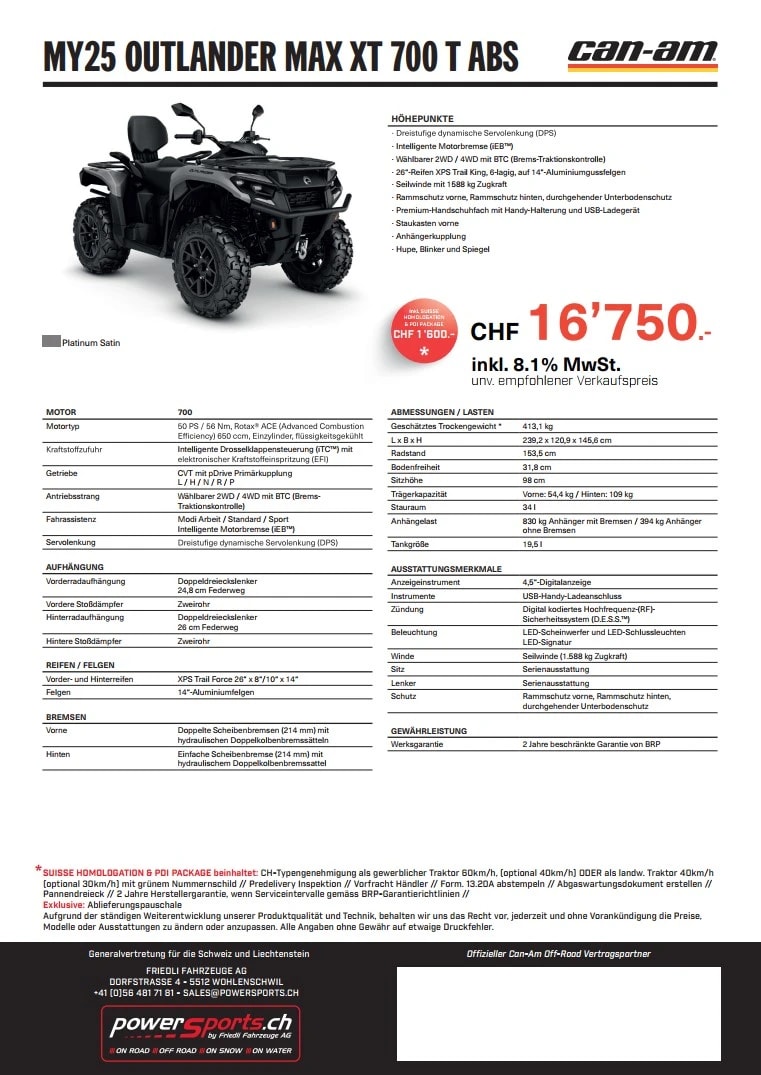 CAN-AM 700 Max XT ABS T-image-14