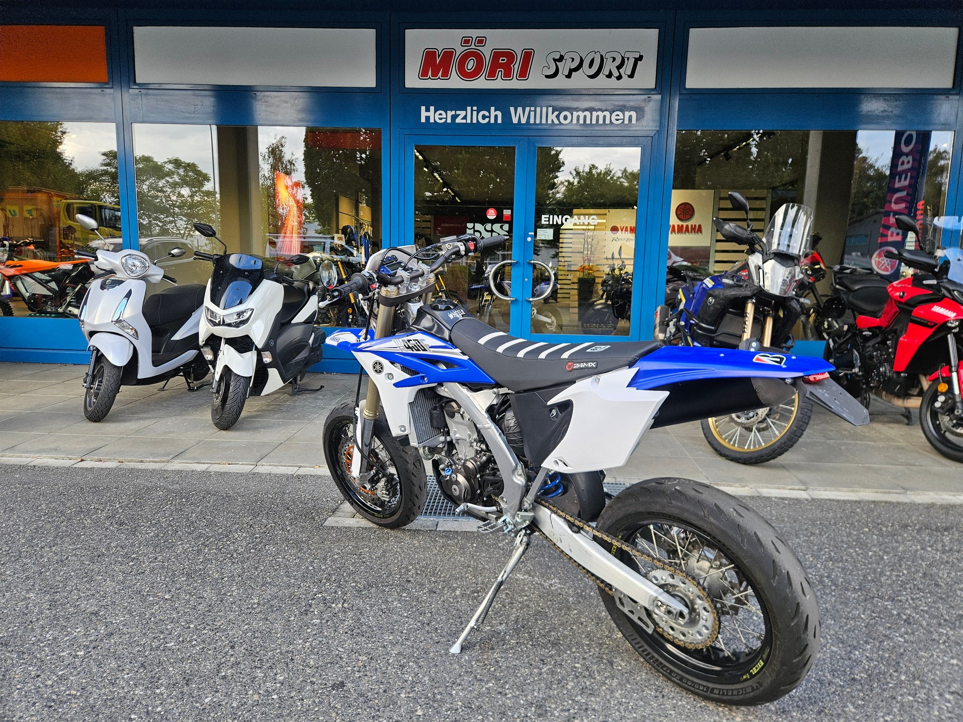 YAMAHA WR 450 F Monobike-image-4