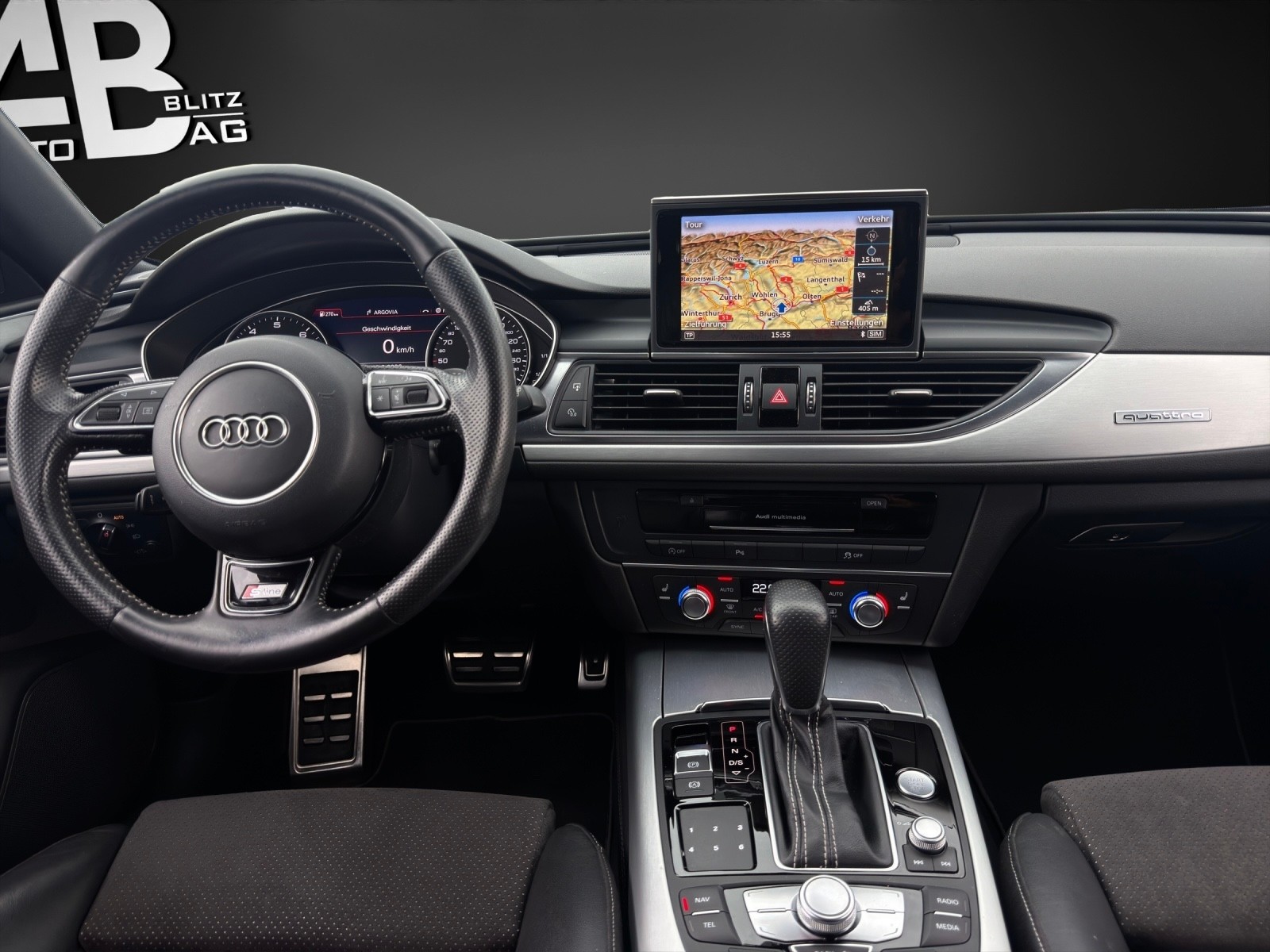 AUDI A6 Avant 2.0 TFSI S-Line quattro S-tronic Paket Black Edition mit 252 PS-image-10