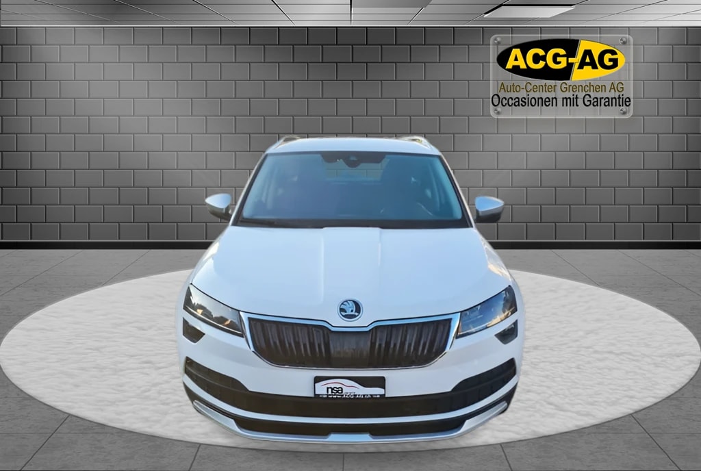 SKODA Karoq 2.0 TDI CR Scout 4x4 DSG ** Gr-Navi ** RF-Kamera ** Anh-Kupplung ** Totwinkel-Assist ** Frisch Ab MFK & Service **-showroom-element-1