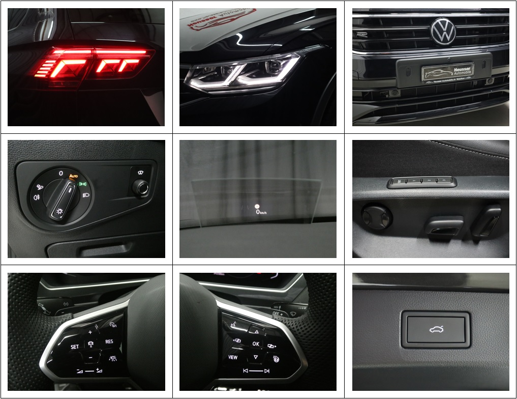 VW Tiguan Allspace 2.0 TDI 4Motion DSG - R-Line - Black Style - 7 Sitzplätze - Panorama - Leder - Head-Up - 360° Kamera - 200 PS-image-18