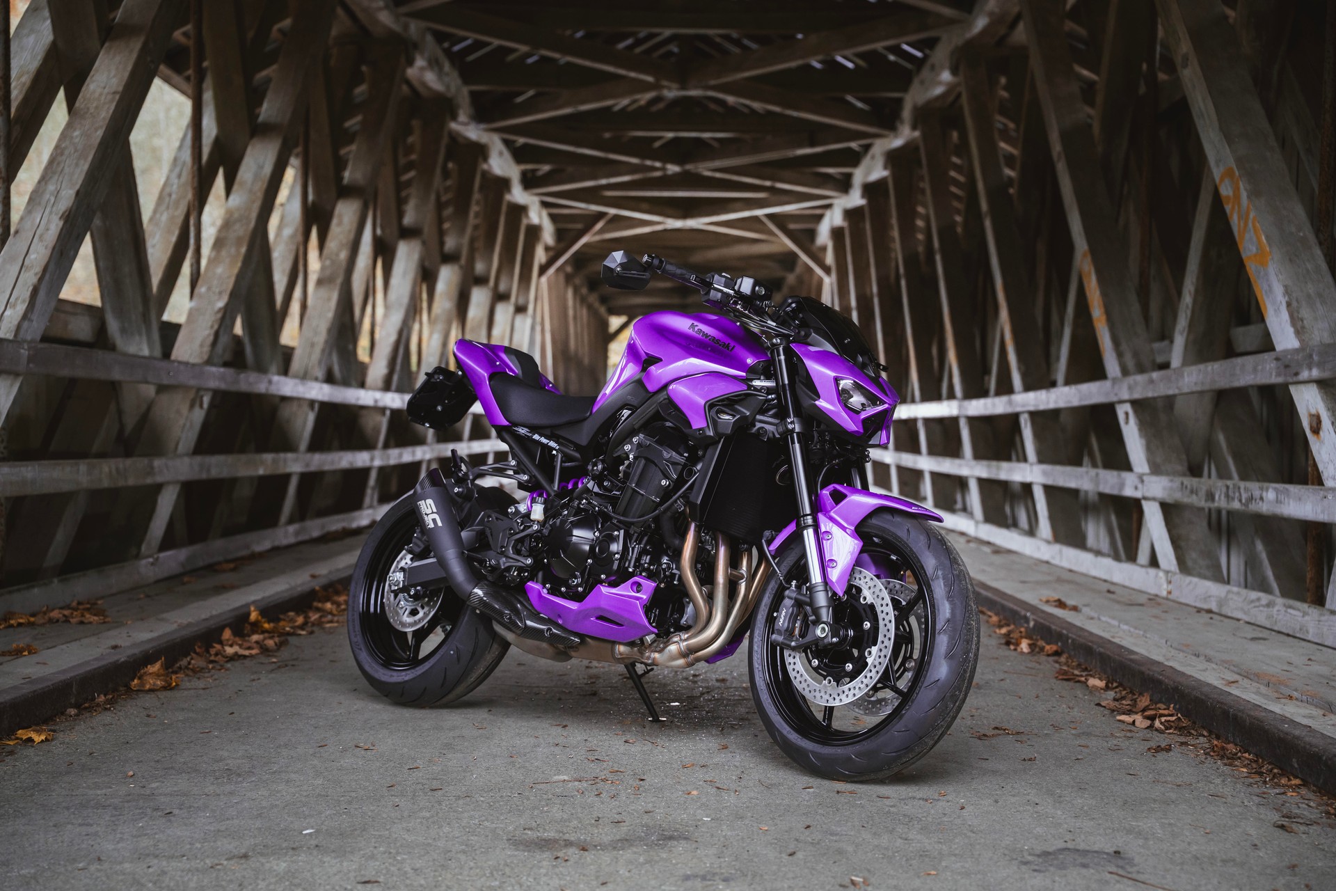 KAWASAKI Z 900 (70kW) MY27 - Sonderumbau violett-image-0