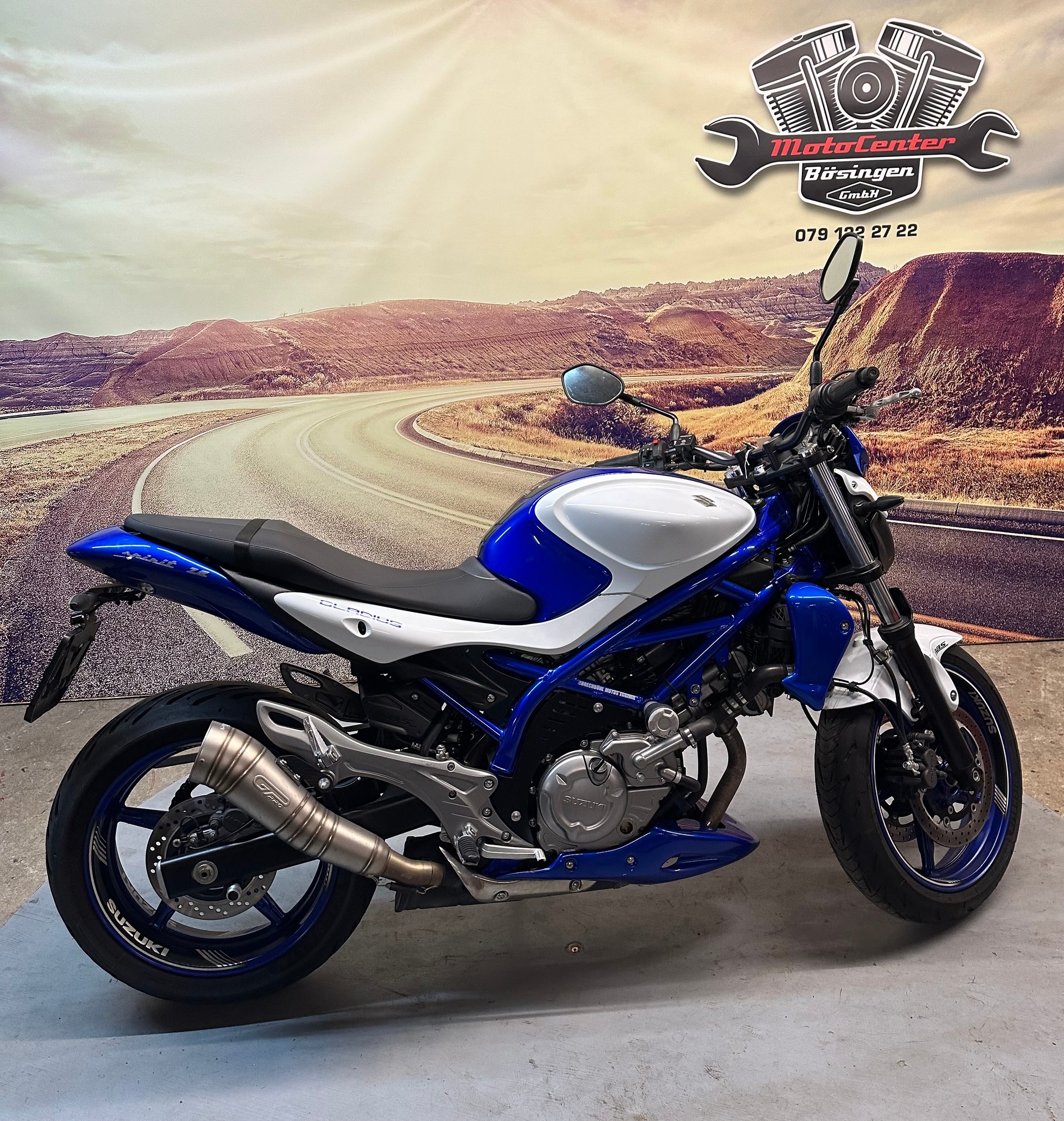 SUZUKI SFV 650 Gladius ABS Sportauspuff