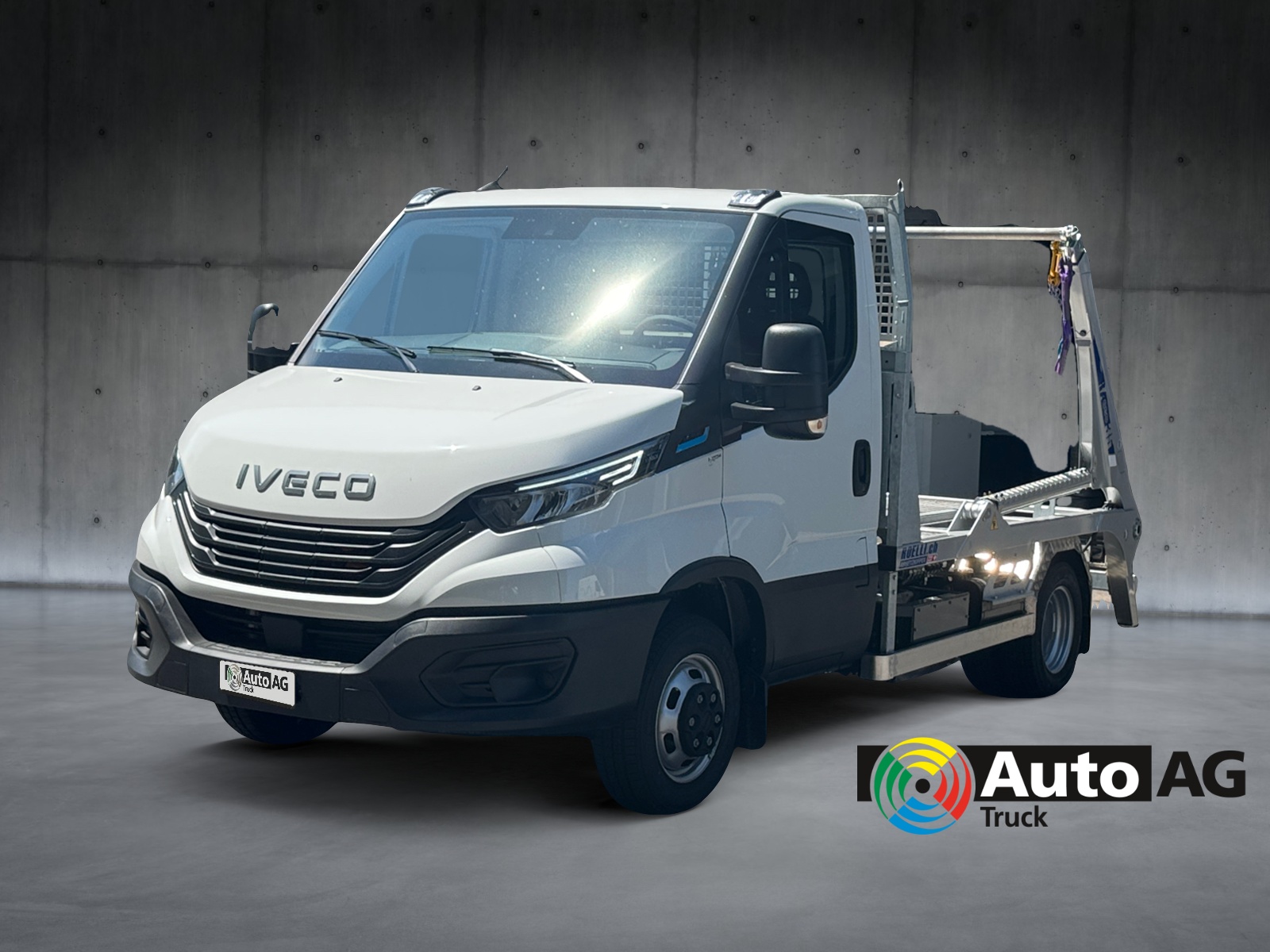 IVECO eDaily 50C14E mit Wechselladekipper WELAKI