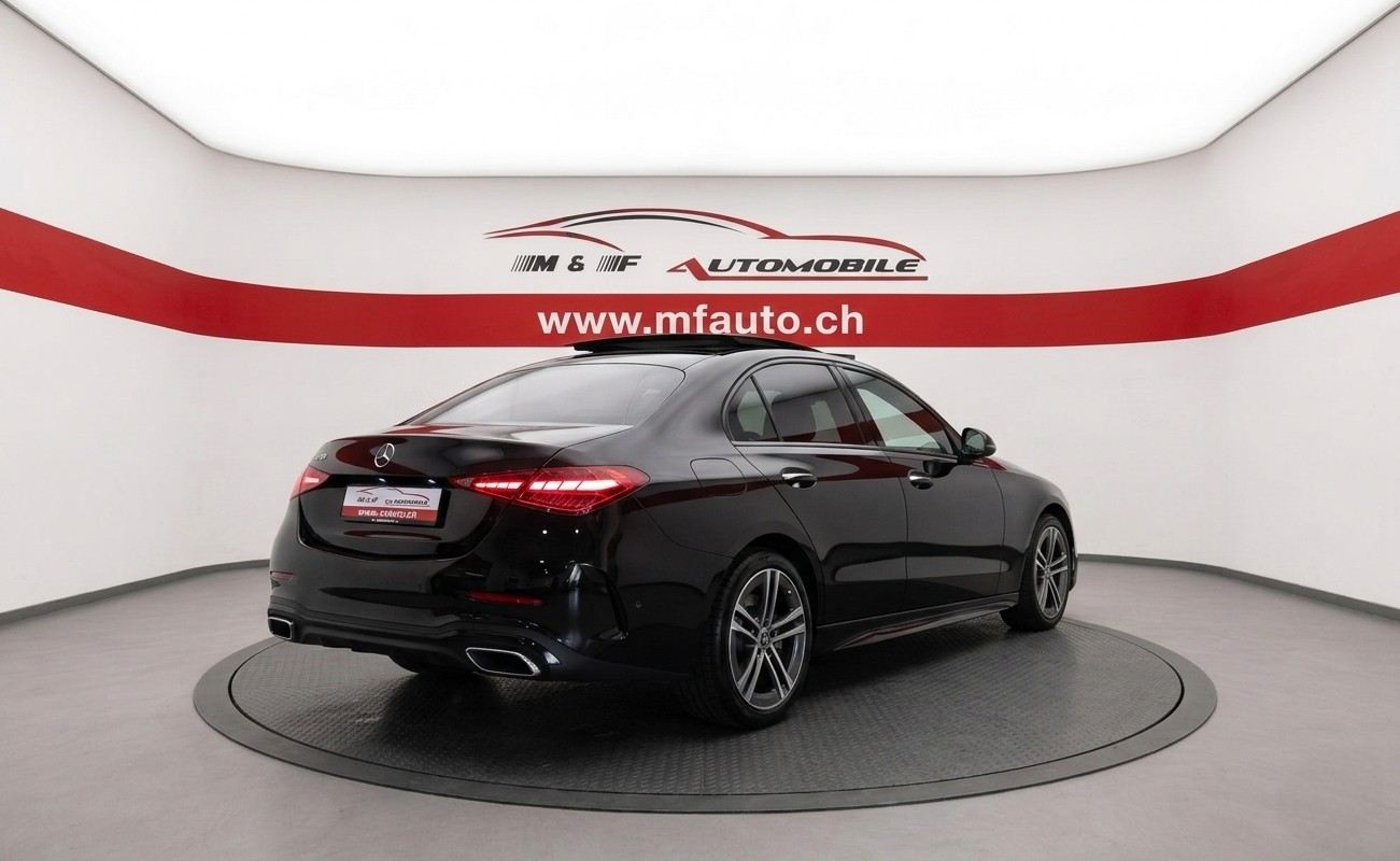 MERCEDES-BENZ C 200 AMG Line 4matic Vollasstattug Massagesitze-image-5