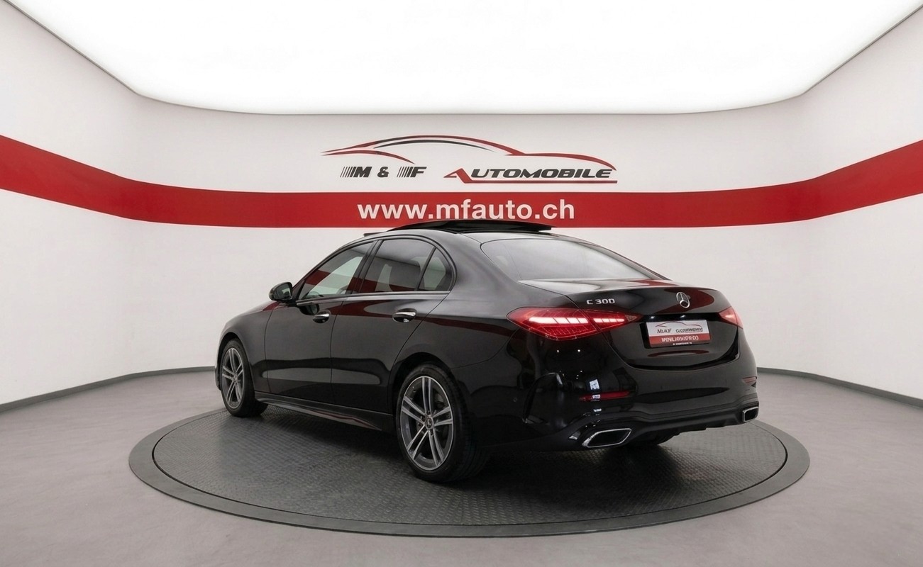 MERCEDES-BENZ C 200 AMG Line 4matic Vollasstattug Massagesitze-image-3