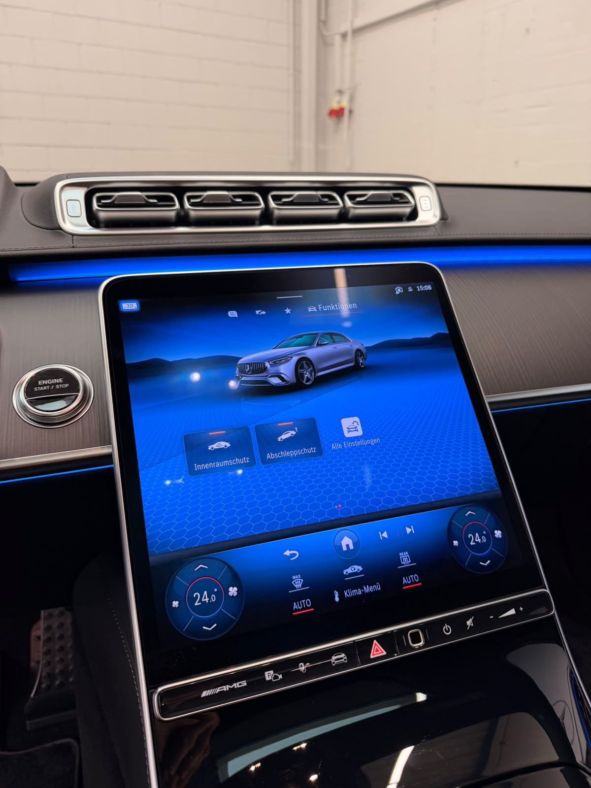 MERCEDES-BENZ S 63 AMG Limited Blue&Black E Performance 4Matic 802PS Lang Version Einzelstück Vollausstattung Gratisservice und Garantie-image-24