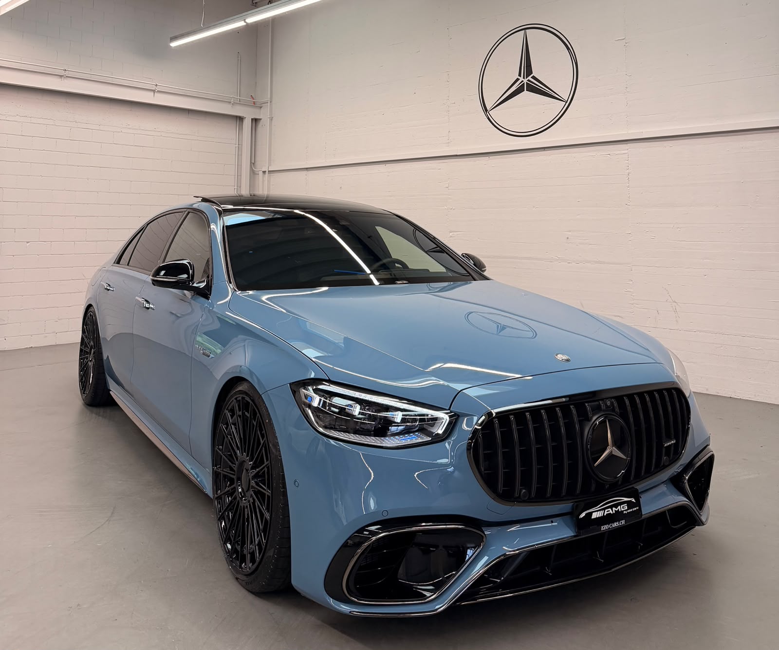 MERCEDES-BENZ S 63 AMG Limited Blue&Black E Performance 4Matic 802PS Lang Version Einzelstück Vollausstattung Gratisservice und Garantie