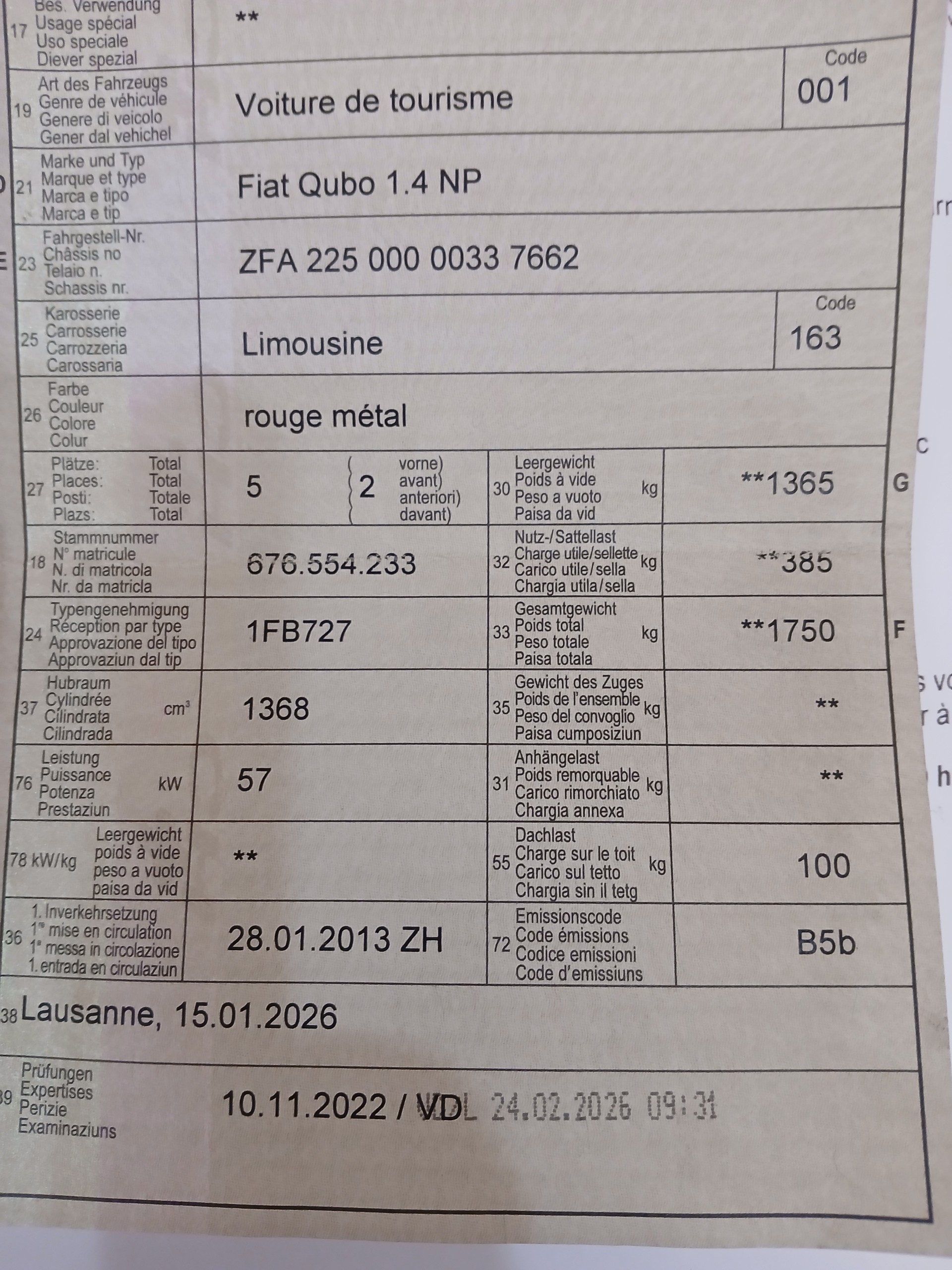 FIAT Qubo 1.4 NaturalPower MyLife-image-10