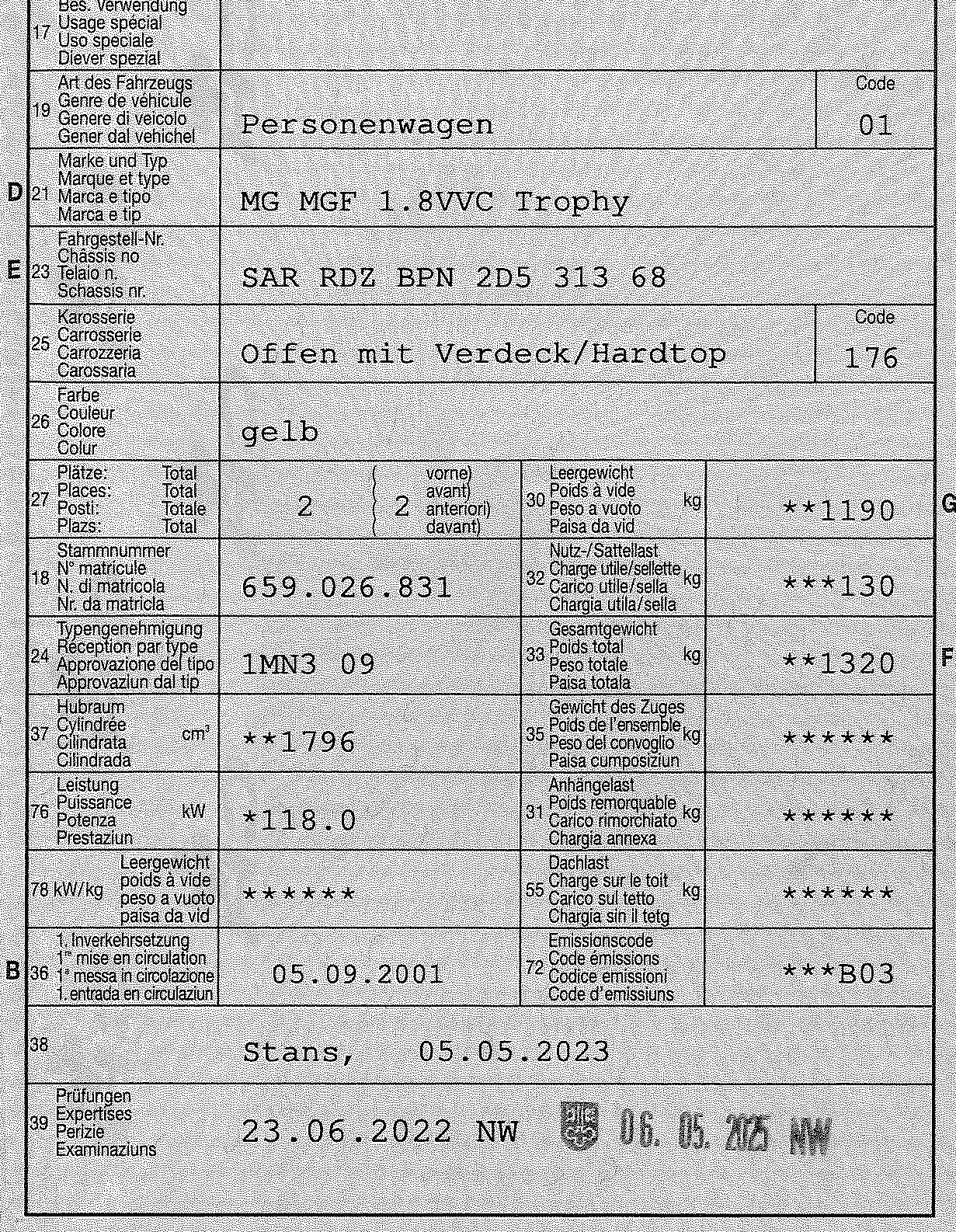 MG MGF 1.8i VVC Trophy 160 SE-image-5