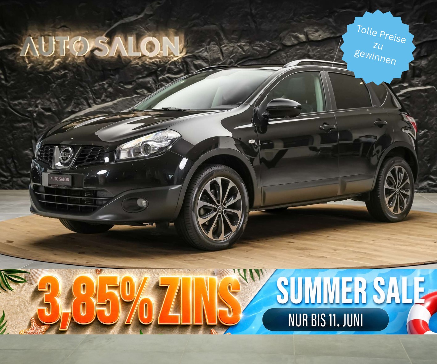 NISSAN Qashqai 2.0 16V 360 4x4 *Panorama*Leder/Alcantara*360° Kamera*-image-0