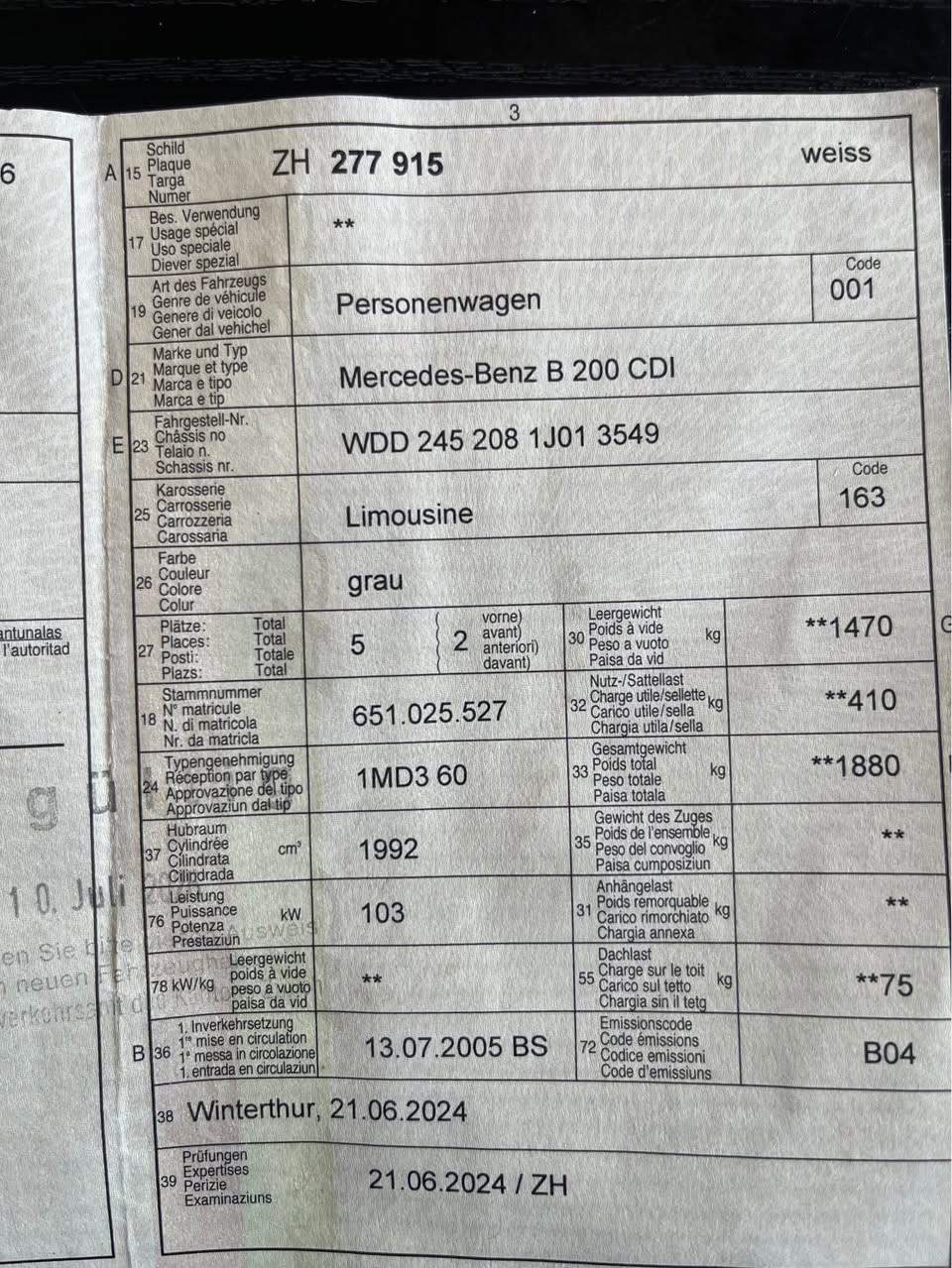 MERCEDES-BENZ B 200 CDI Elégance-image-14