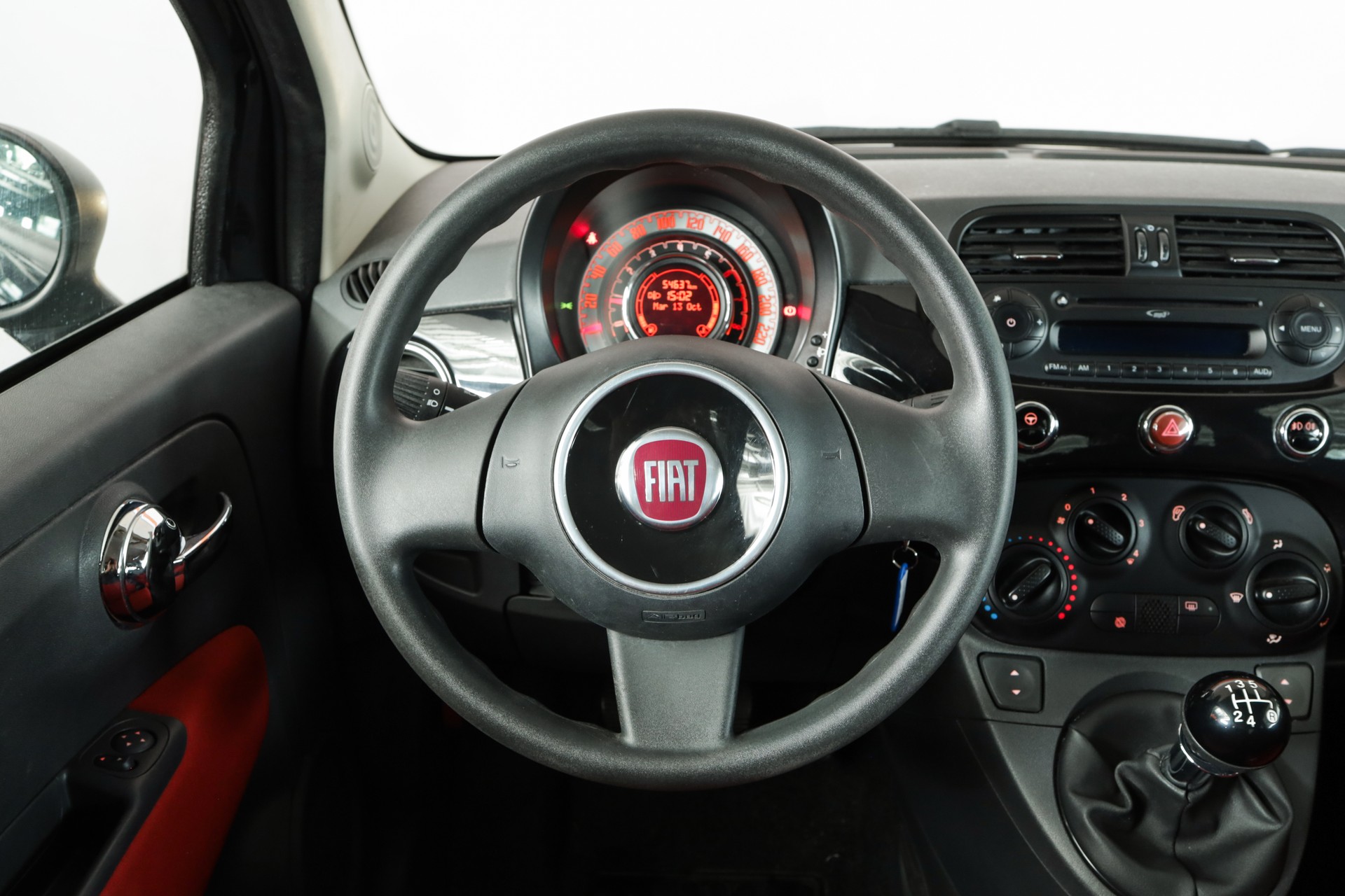 FIAT 500 1.2 Pop • Intérieur bicolore rouge • Radars de recul • Pack Chrome-image-10