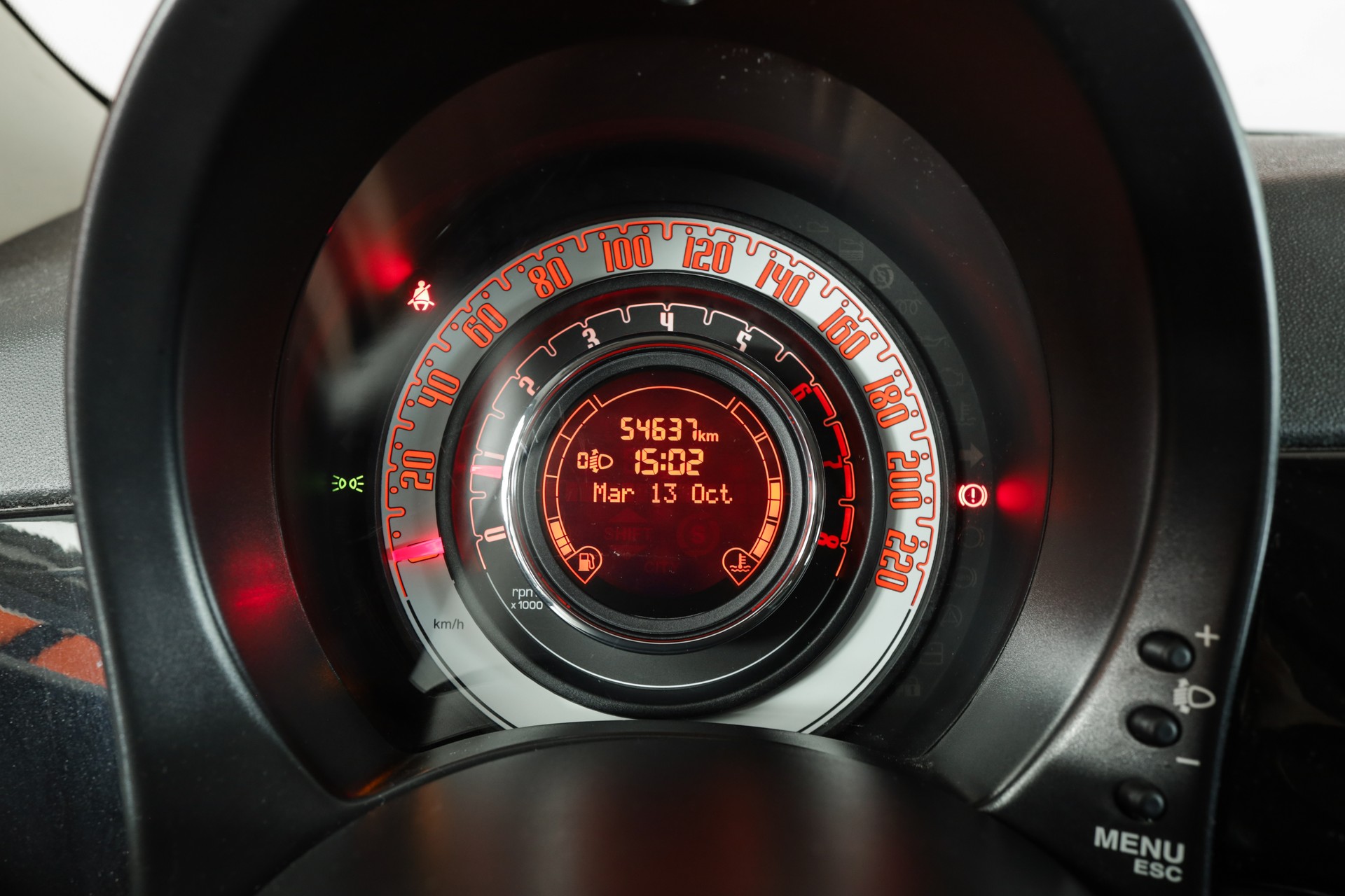 FIAT 500 1.2 Pop • Intérieur bicolore rouge • Radars de recul • Pack Chrome-image-14