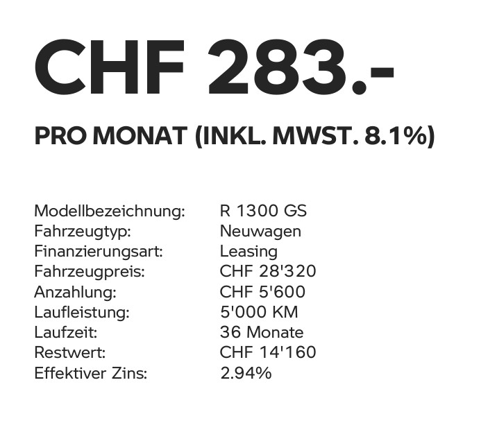 BMW R 1300 GS - mit 2.94%-Leasing ab 283.-/Monat möglich*-image-4