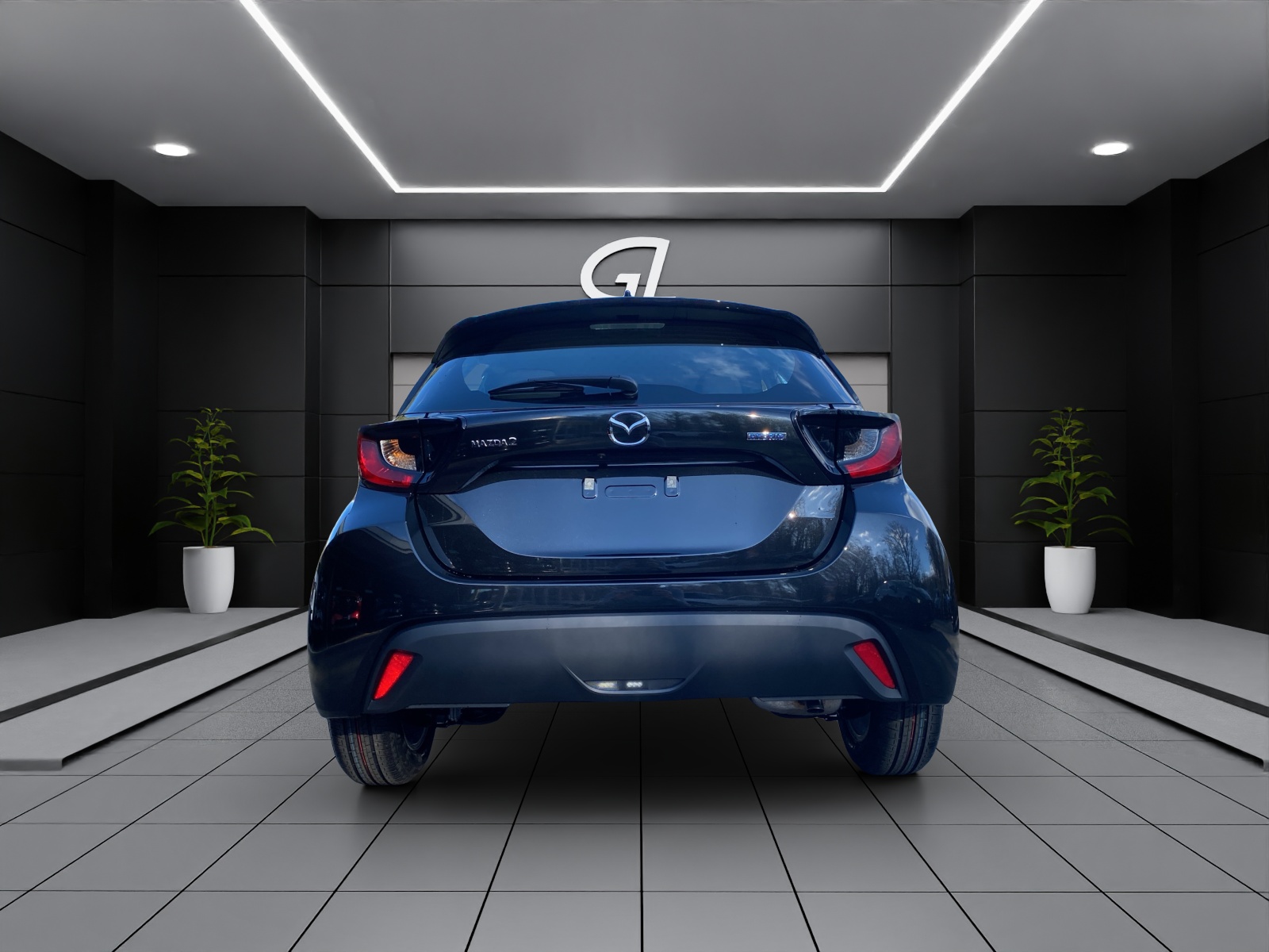 MAZDA 2 Hybrid Centre-line-showroom-element-3