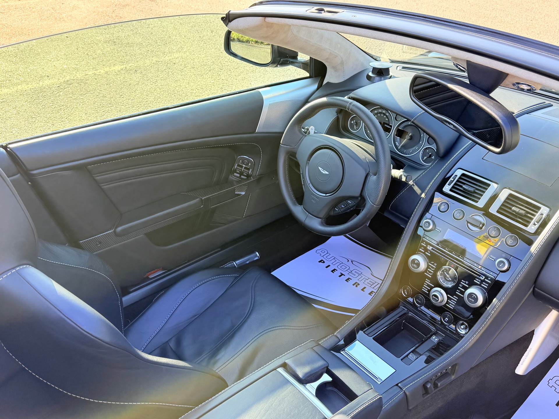 ASTON MARTIN ASTON "DBS VOLANTE" 517 PS V 12 !! TOUCHTRONIC 2 . KM 77`000. TOP AUSSTATTUNG. SONDERLACKIERUNG. AB MFK. PREIS 75`800.--image-4