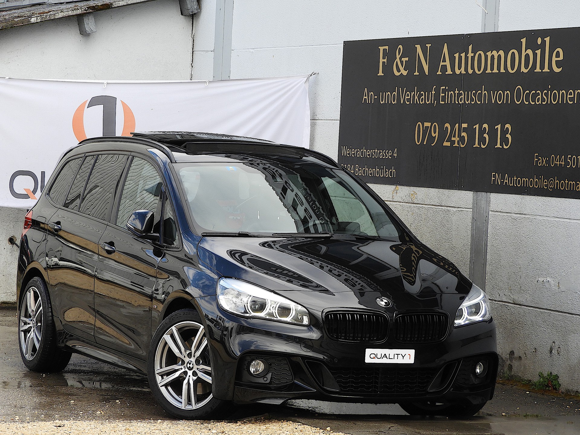 BMW 220d xDrive Gran Tourer M Sport I 7 Sitze I Abstandsreglertempomat I harman/kardon I BMW Service I Garantie inkl. I AHK I DAB-image-1