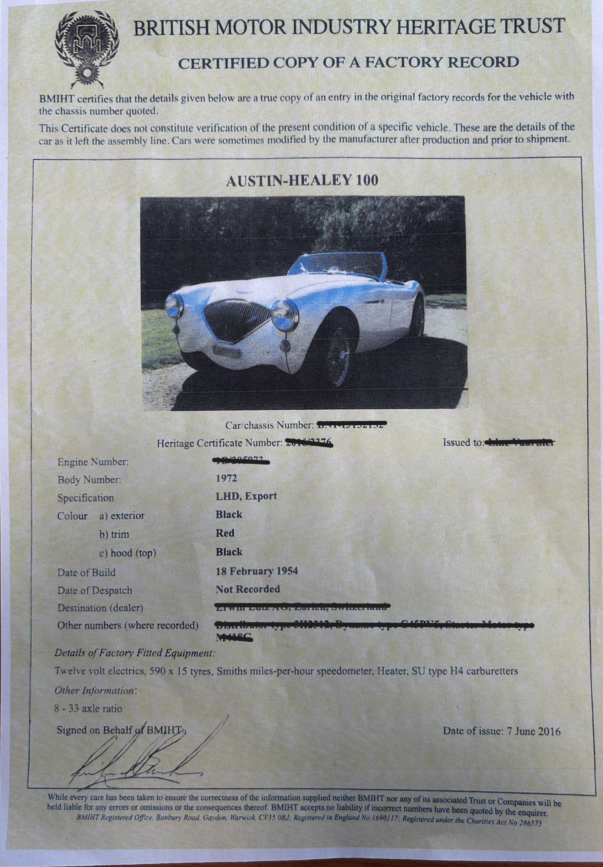 AUSTIN-HEALEY 100 BN1-image-22