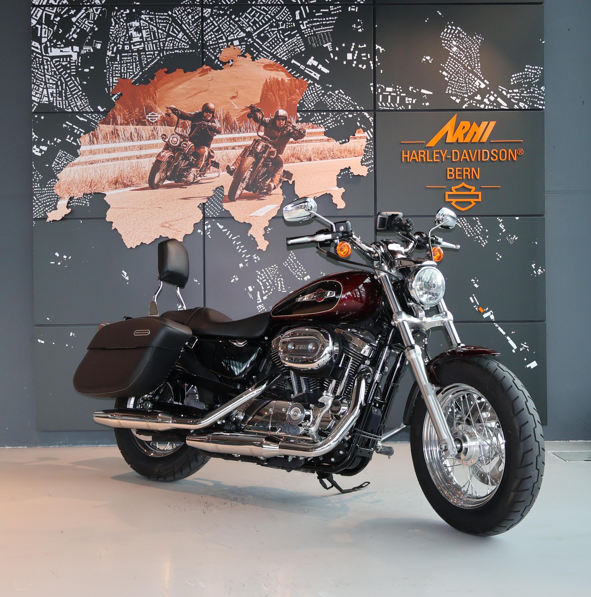 HARLEY-DAVIDSON XL 1200 C Sportster Custom ABS-image-2