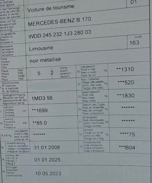 MERCEDES-BENZ B 170-image-12
