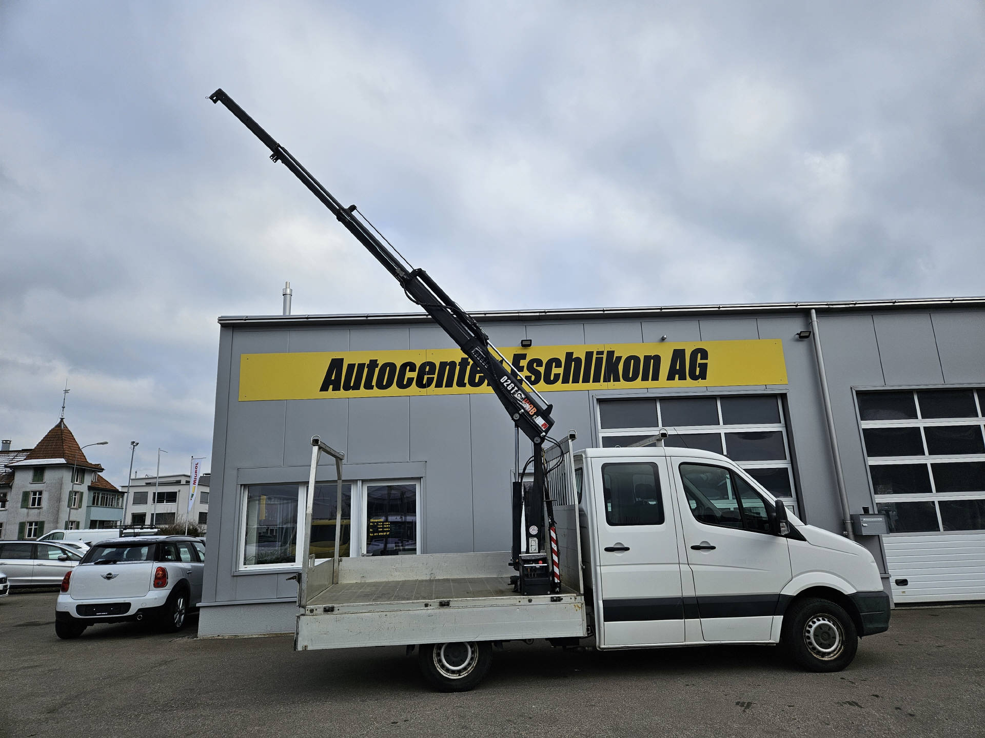 VW Crafter 35 DKab.-Ch. 3665 2.0 TDI 109 * Kran mit Länge von 5.8 Meter * Tragkraft von 1'900KG *-showroom-element-2