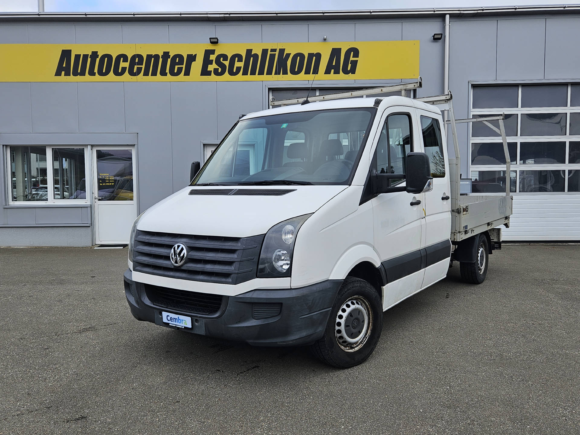 VW Crafter 35 DKab.-Ch. 3665 2.0 TDI 109 * Kran mit Länge von 5.8 Meter * Tragkraft von 1'900KG *