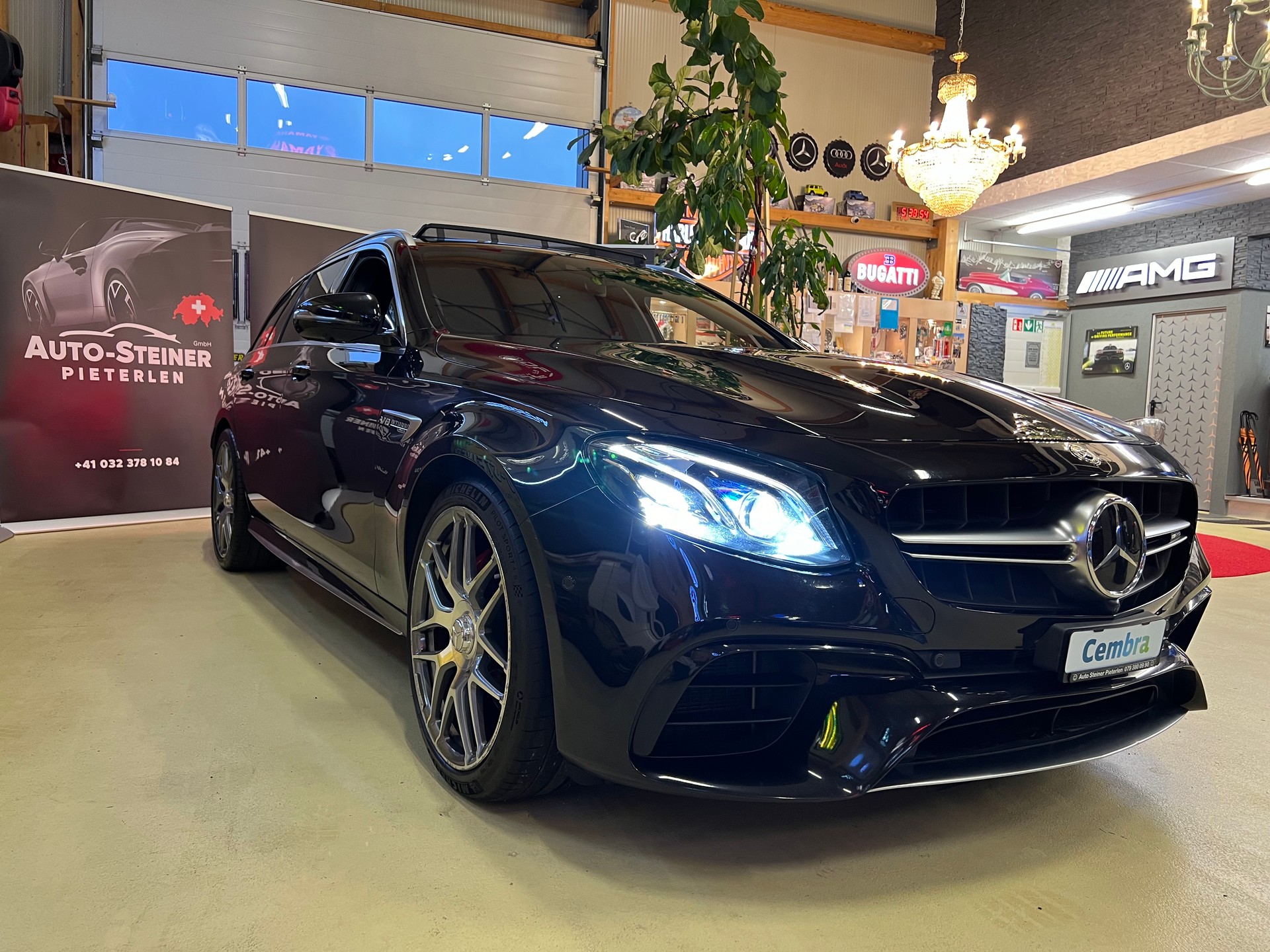 MERCEDES-BENZ AB MFK !! E 63 AMG "612 PS" S+ 4 MATIC 9G-TRONIC. CH WAGEN ABSOLUTE VOLLAUSSTATTUNG. NP 179`000.- LEASING 499.--showroom-element-1
