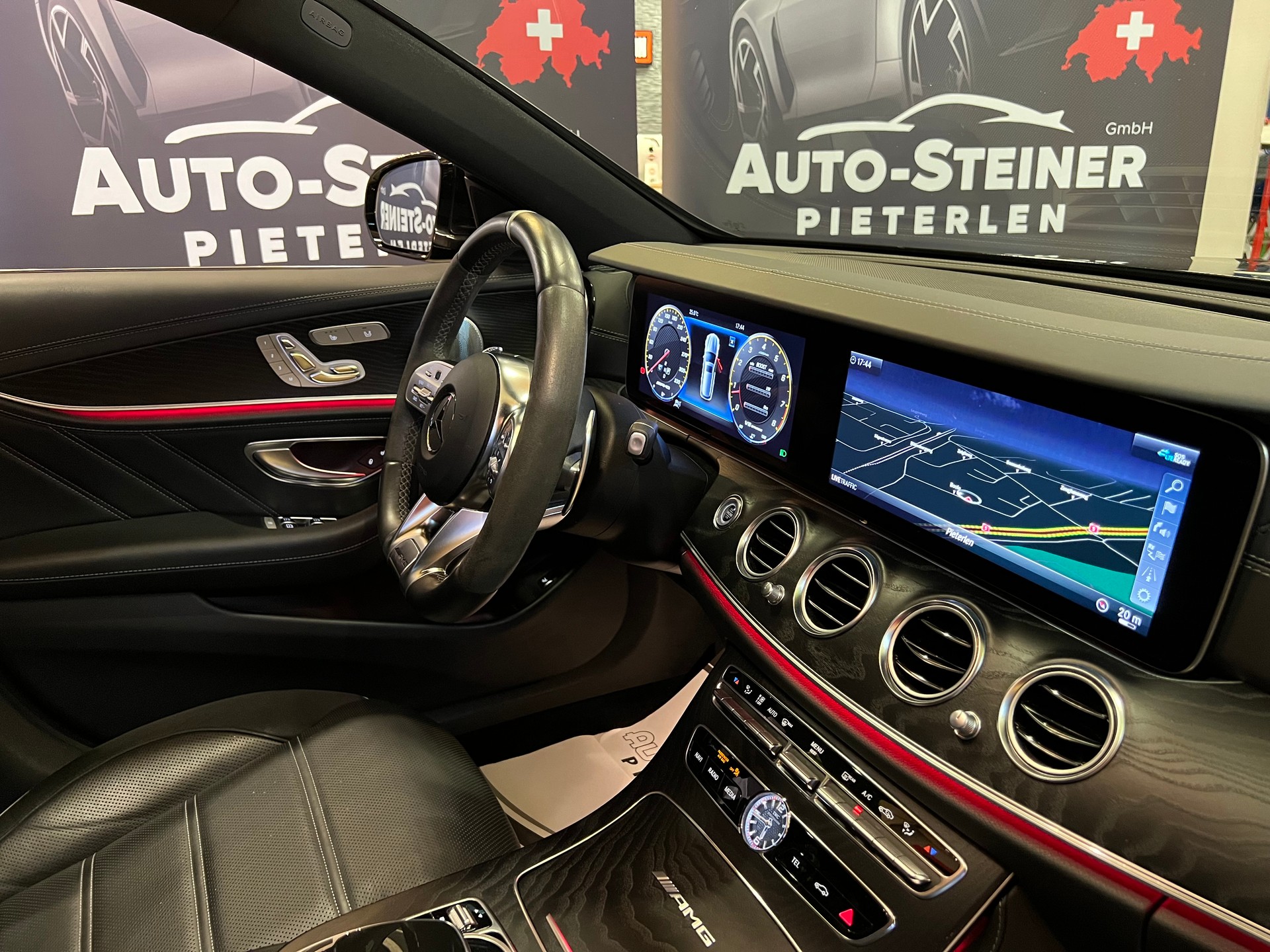 MERCEDES-BENZ AB MFK !! E 63 AMG "612 PS" S+ 4 MATIC 9G-TRONIC. CH WAGEN ABSOLUTE VOLLAUSSTATTUNG. NP 179`000.- LEASING 499.--showroom-element-2