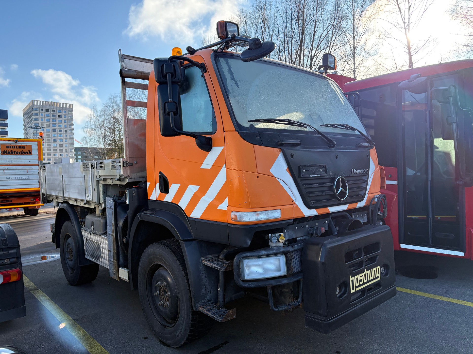UNIMOG U20 4x4 Kipper
