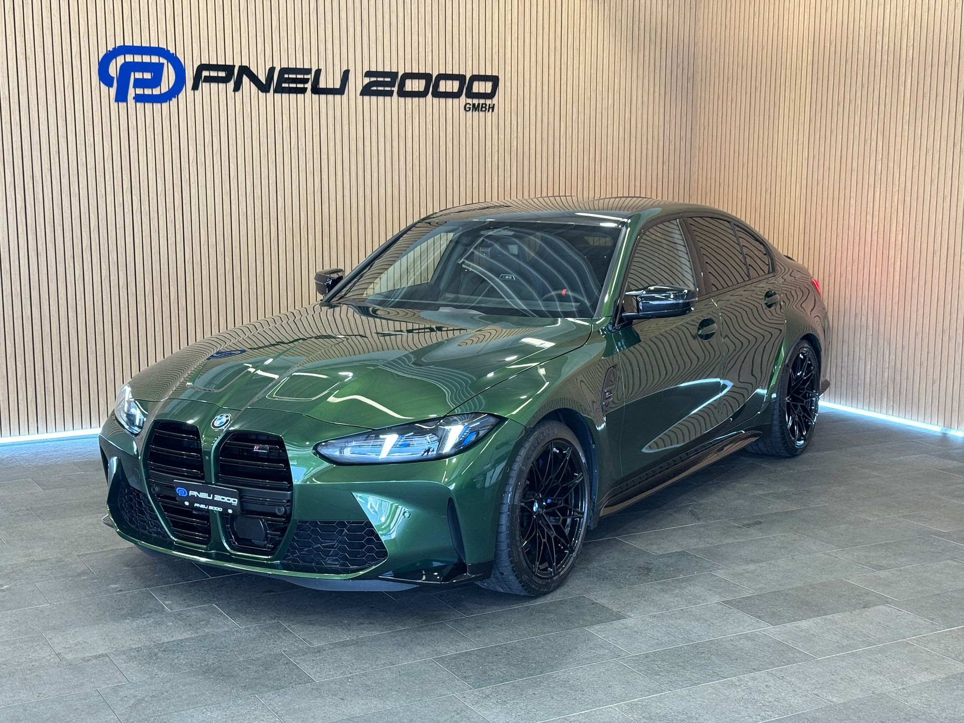 BMW M3 Competition M xDrive * Anglesey Grün*-image-0