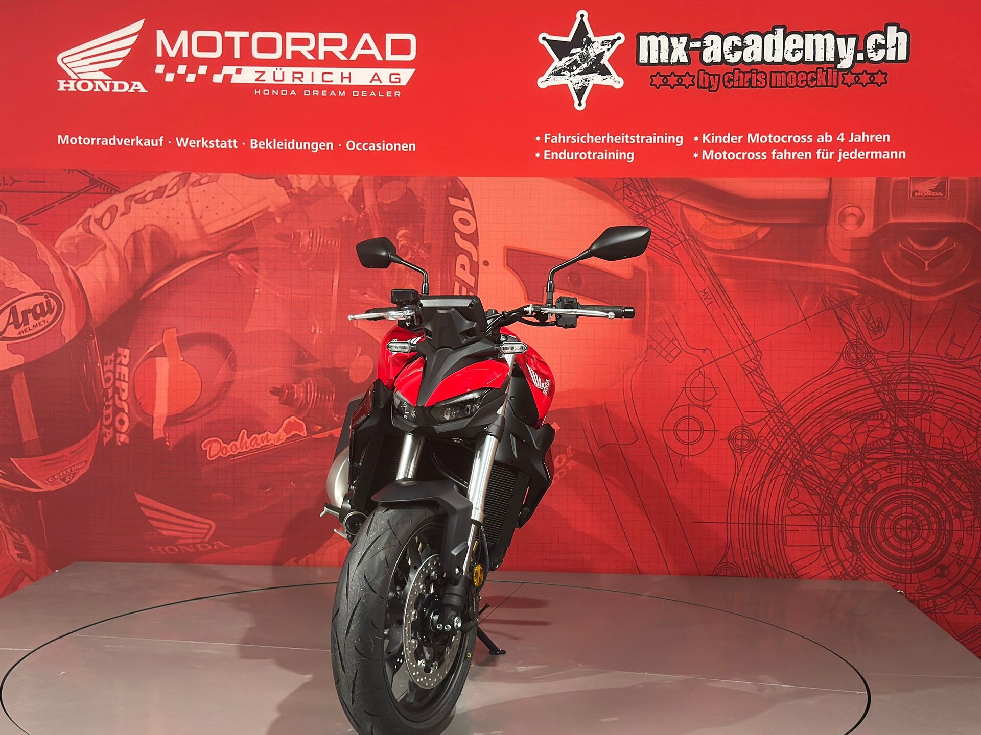 HONDA CB 1000 Hornet ** Neufahrzeug ** Grand Prix Red-image-2