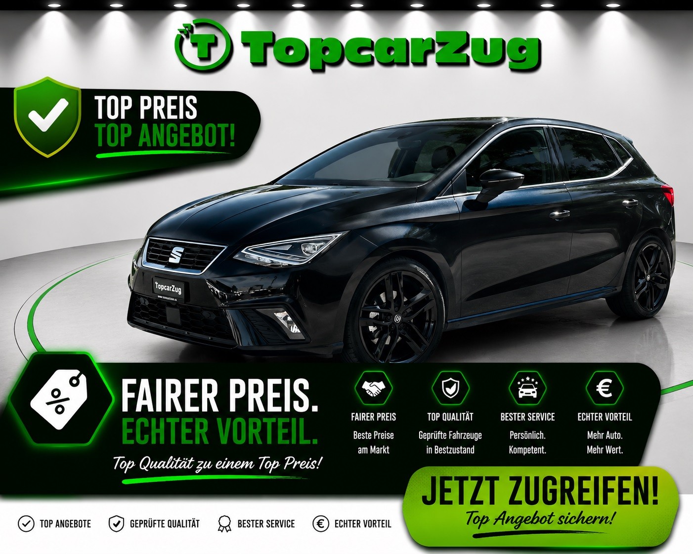 SEAT Ibiza 1.5 EcoTSI FR Black Edition DSG
