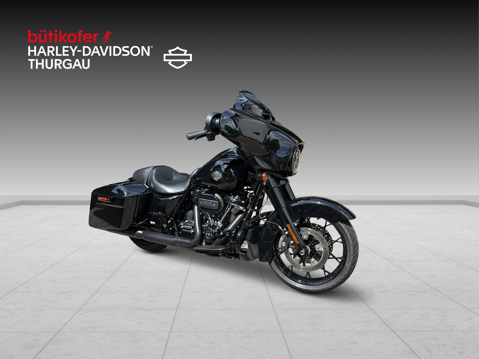 HARLEY-DAVIDSON FLHXS Street Glide Special Black Finish 114-image-0