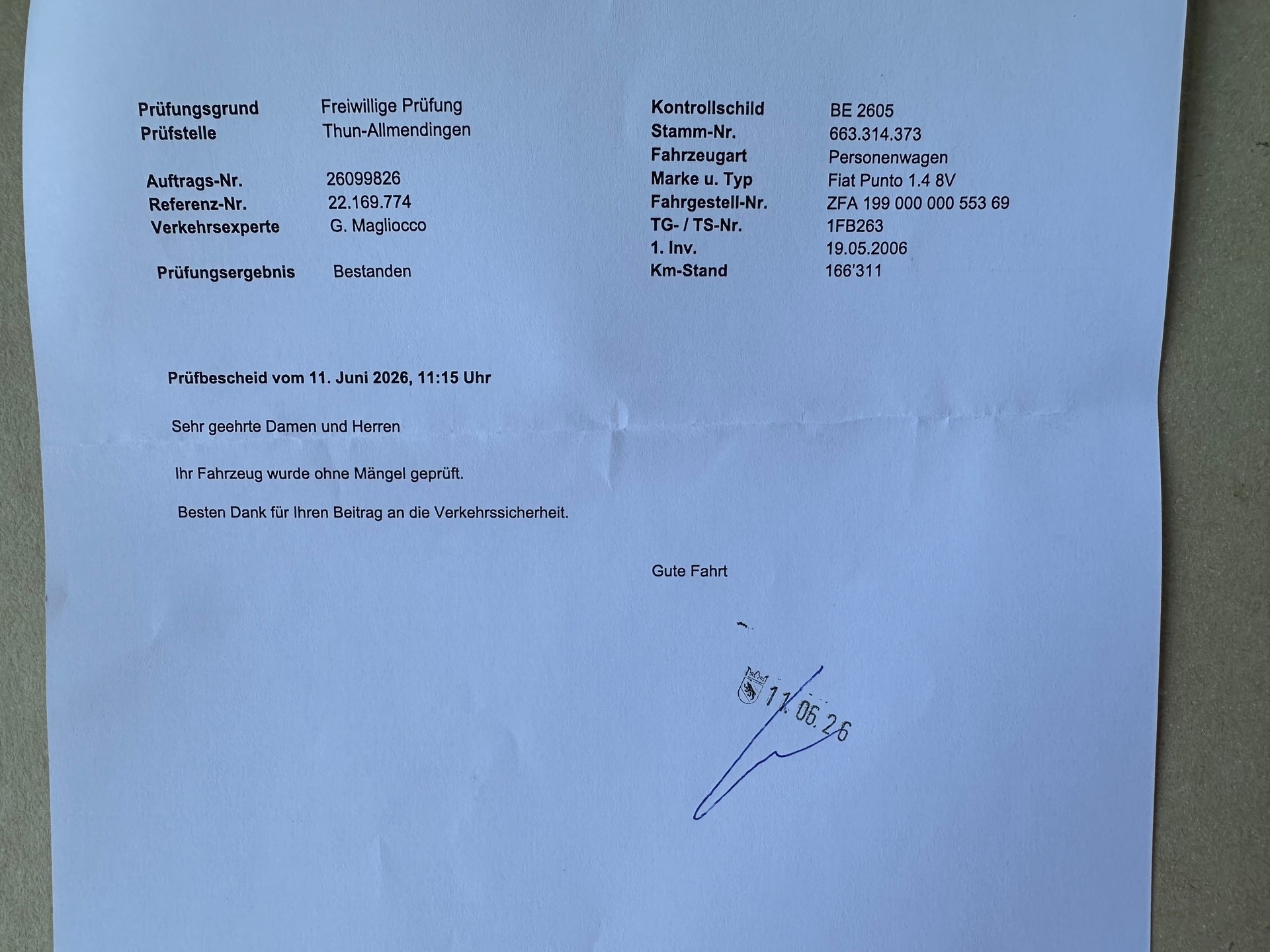 FIAT Punto 1.4 Dynamic Frisch ab MFK und grossem Service-image-15