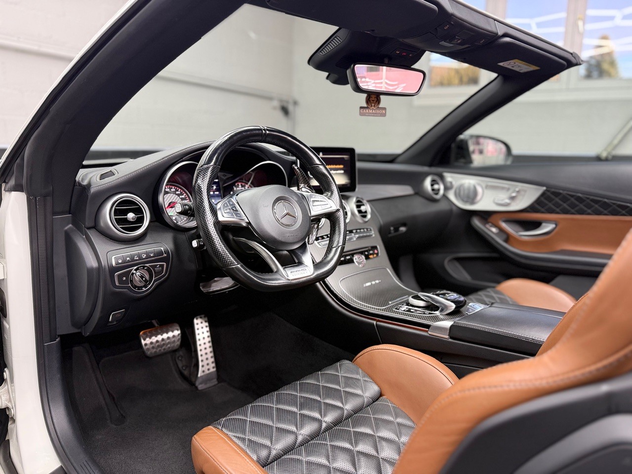 MERCEDES-BENZ C 63 S Cabriolet AMG Edition 1 Speedshift | 360° Kamera | Head-Up Display | OHNE OPF-image-14