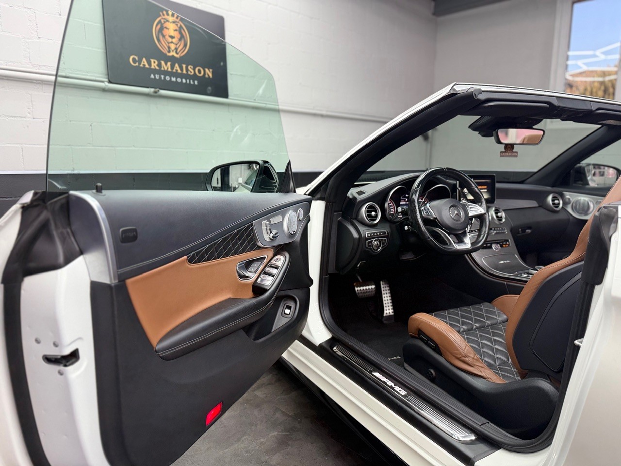 MERCEDES-BENZ C 63 S Cabriolet AMG Edition 1 Speedshift | 360° Kamera | Head-Up Display | OHNE OPF-image-12