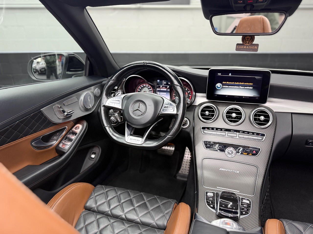 MERCEDES-BENZ C 63 S Cabriolet AMG Edition 1 Speedshift | 360° Kamera | Head-Up Display | OHNE OPF-image-17