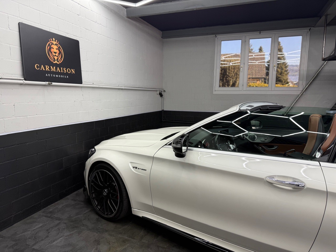 MERCEDES-BENZ C 63 S Cabriolet AMG Edition 1 Speedshift | 360° Kamera | Head-Up Display | OHNE OPF-image-10