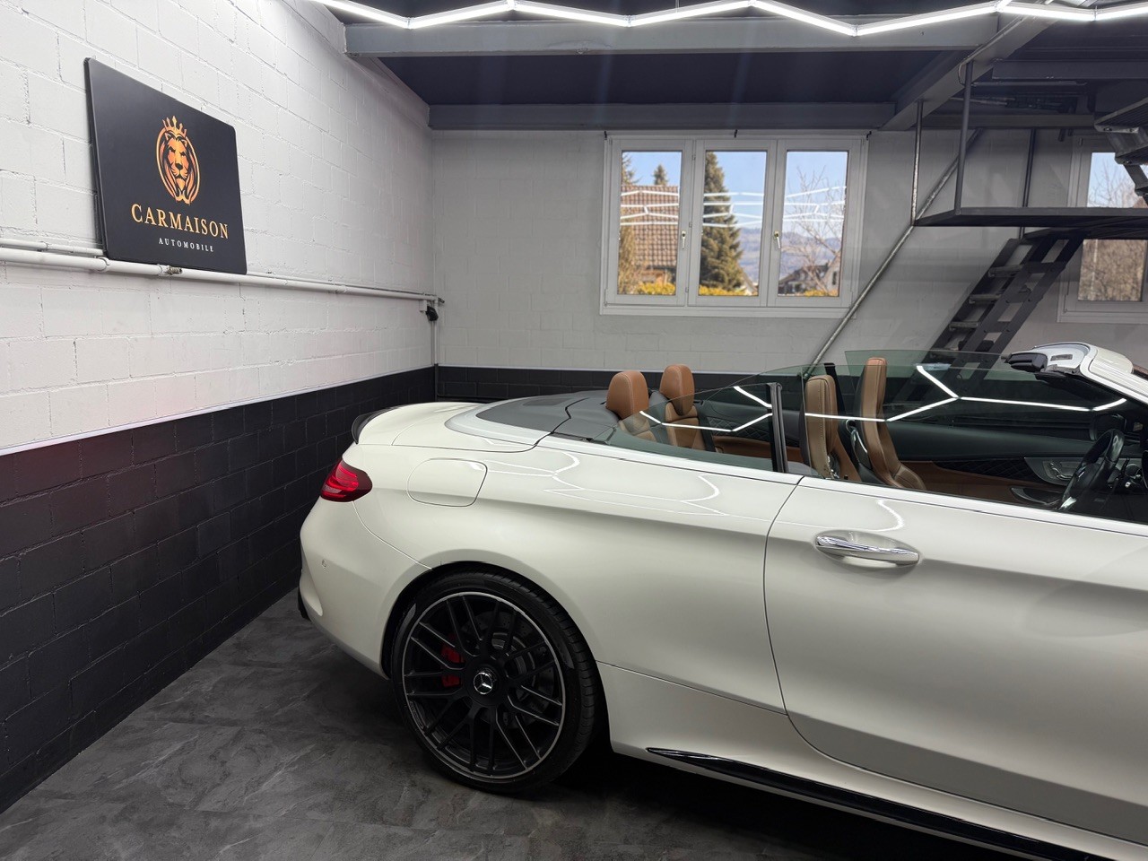MERCEDES-BENZ C 63 S Cabriolet AMG Edition 1 Speedshift | 360° Kamera | Head-Up Display | OHNE OPF-image-4