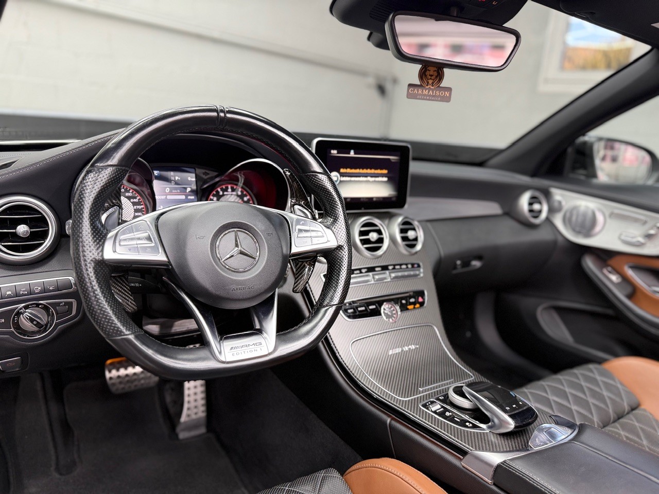 MERCEDES-BENZ C 63 S Cabriolet AMG Edition 1 Speedshift | 360° Kamera | Head-Up Display | OHNE OPF-image-15
