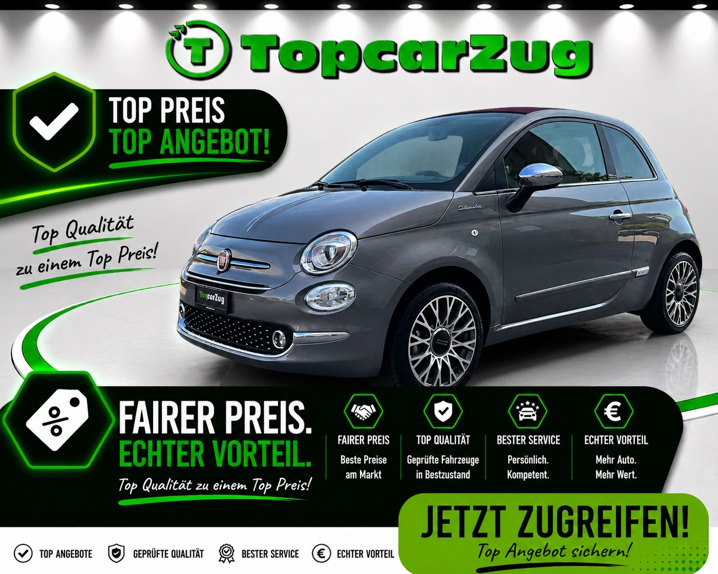 FIAT 500C 1.0 N3 MildHybrid Dolcevita
