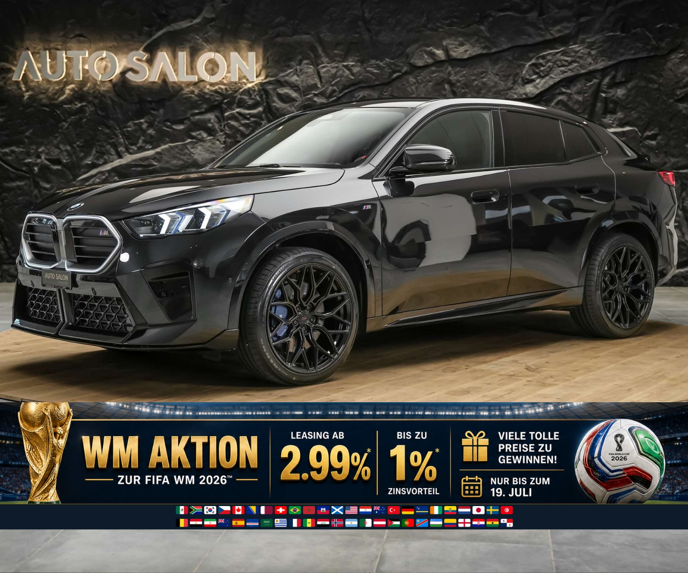 BMW X2 xDrive M35i M Sport Pro *360° Kamera*Leder Veganza*Iconic Glow*Head-Up*-image-0