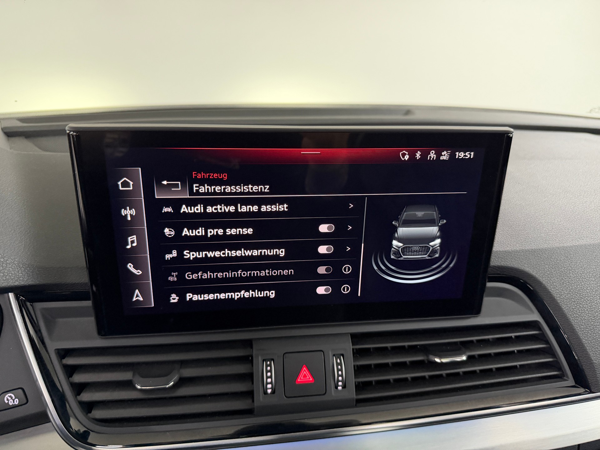 AUDI Q5 Sportback 40 TDI S-Line 204PS Blackedition quattro S-tronic / 360° Kamera / Panoramadach / Head-Up / Keyless / B&O Sound /-image-20
