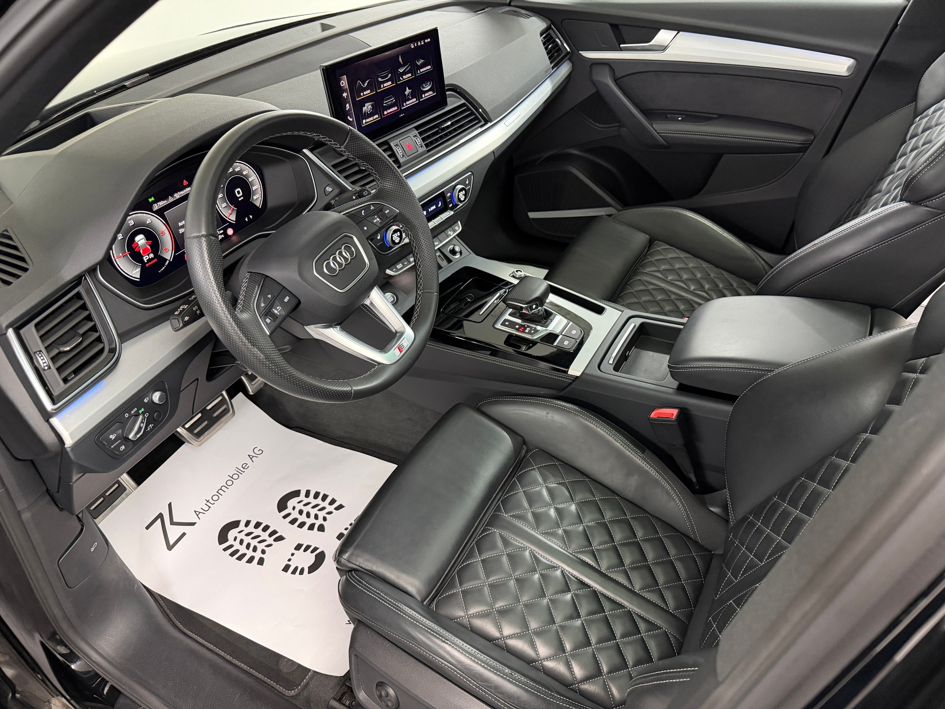 AUDI Q5 Sportback 40 TDI S-Line 204PS Blackedition quattro S-tronic / 360° Kamera / Panoramadach / Head-Up / Keyless / B&O Sound /-image-6