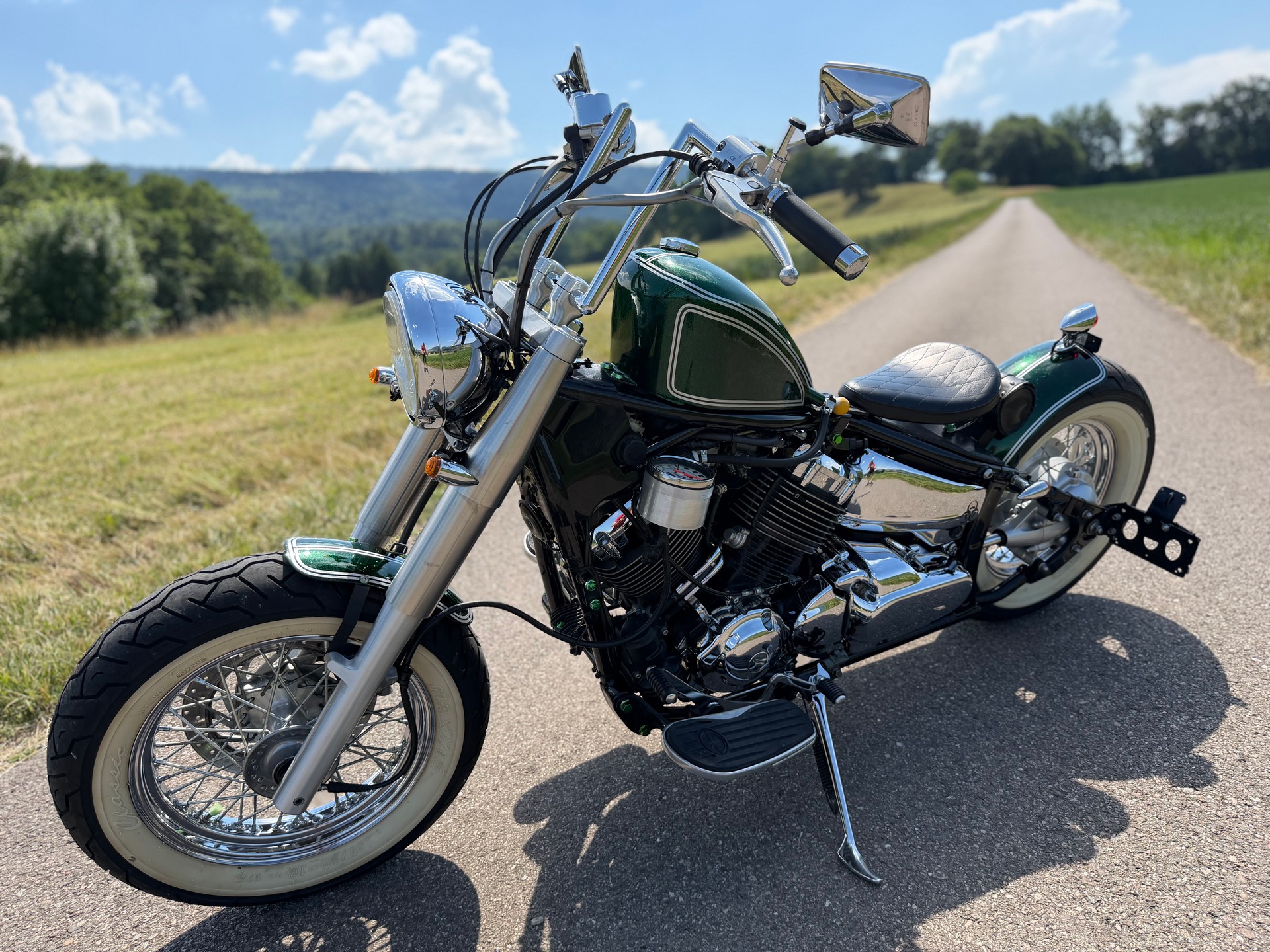 YAMAHA !! BOBBER !! XVS 650 A Drag Star Classic-image-3